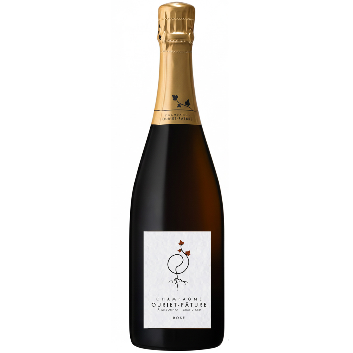 Ouriet Pature Champagne Brut Grand Cru Rosé