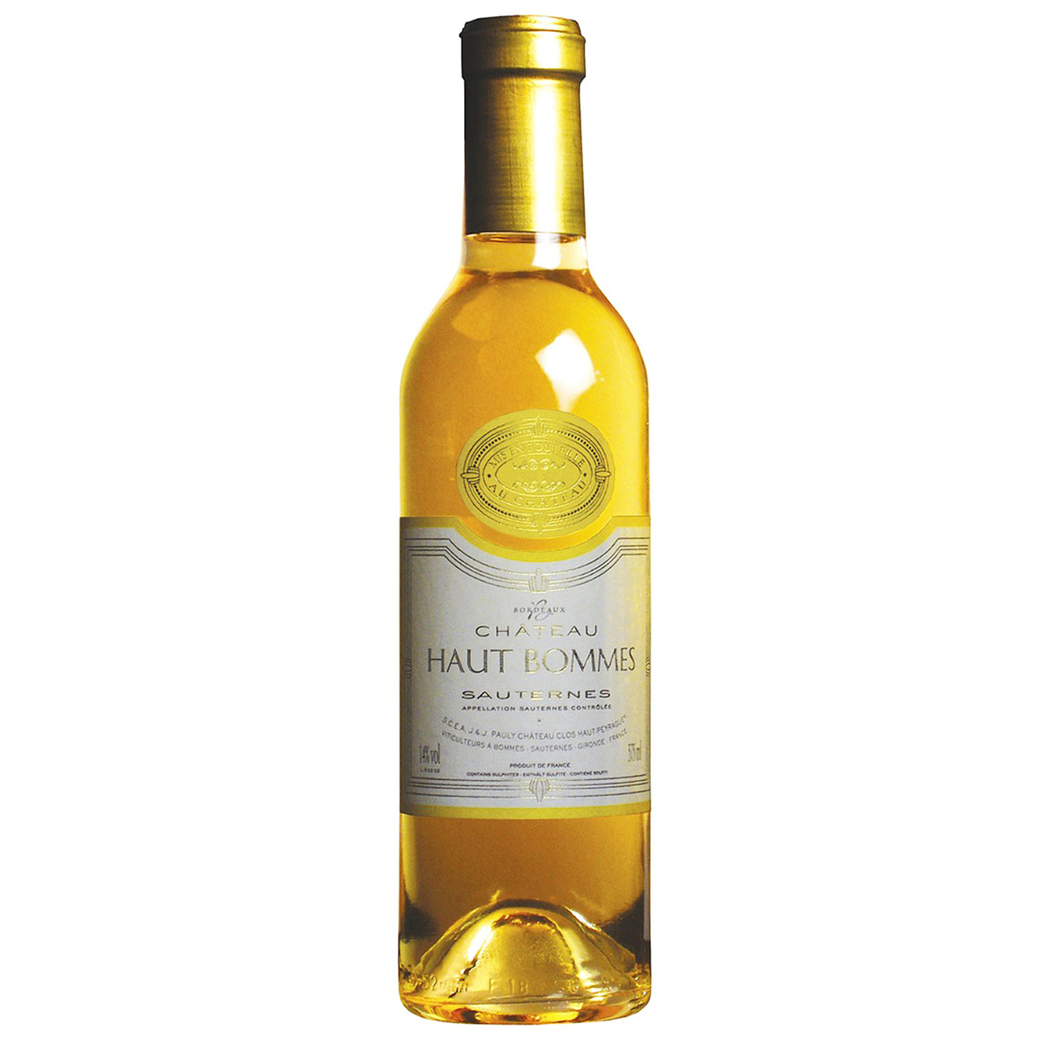 Chateau Haut Bommes Sauternes 2012