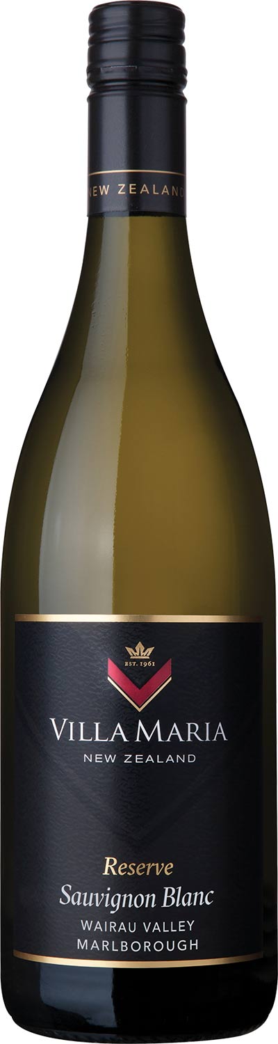 Neuseeländischer Weißwein Villa Maria Reserve Sauvignon Blanc Wairau Valley Marlborough 2020