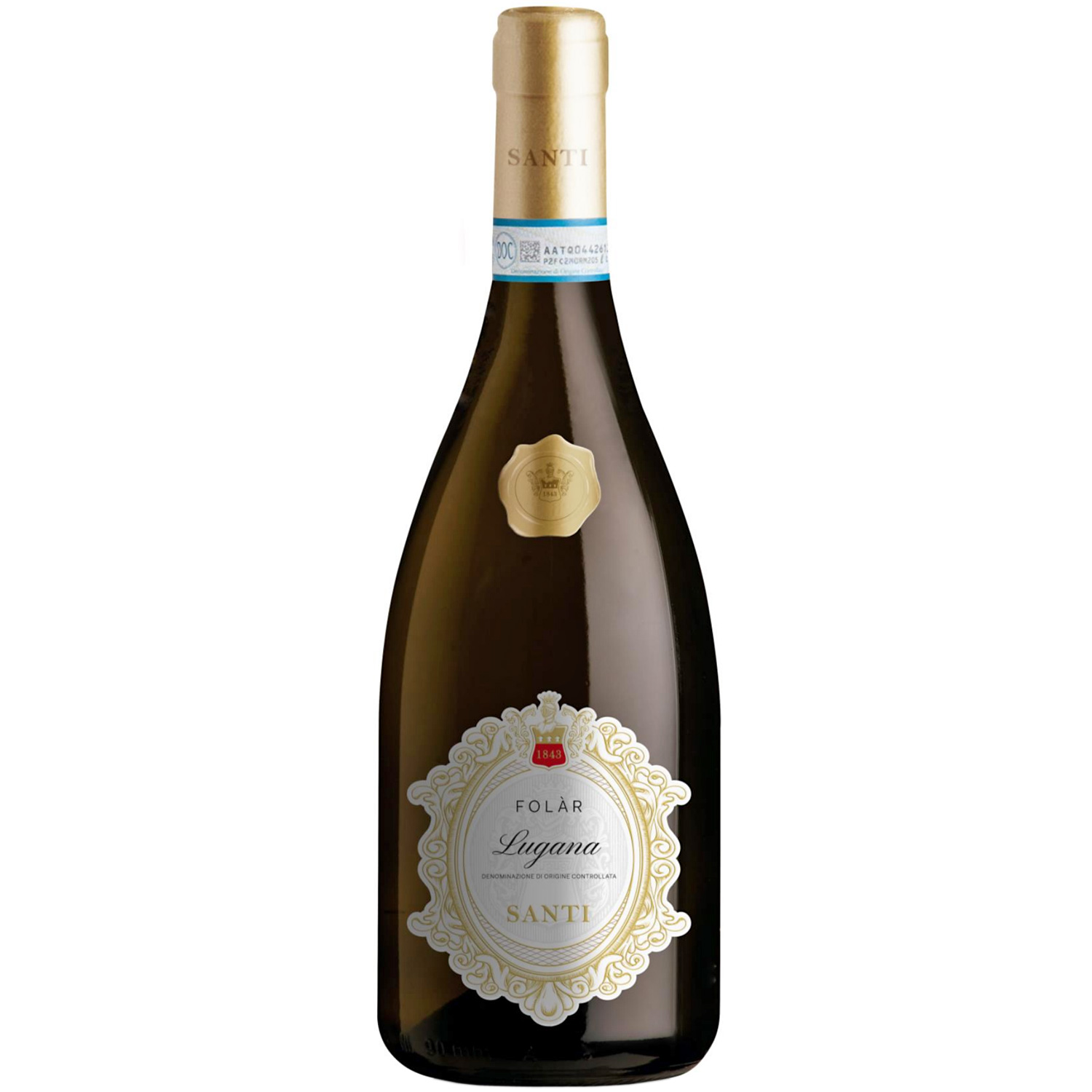Italienischer Weißwein Santi Lugana Folar 2020 Italienischer Weißwein Santi Lugana Folar 2020