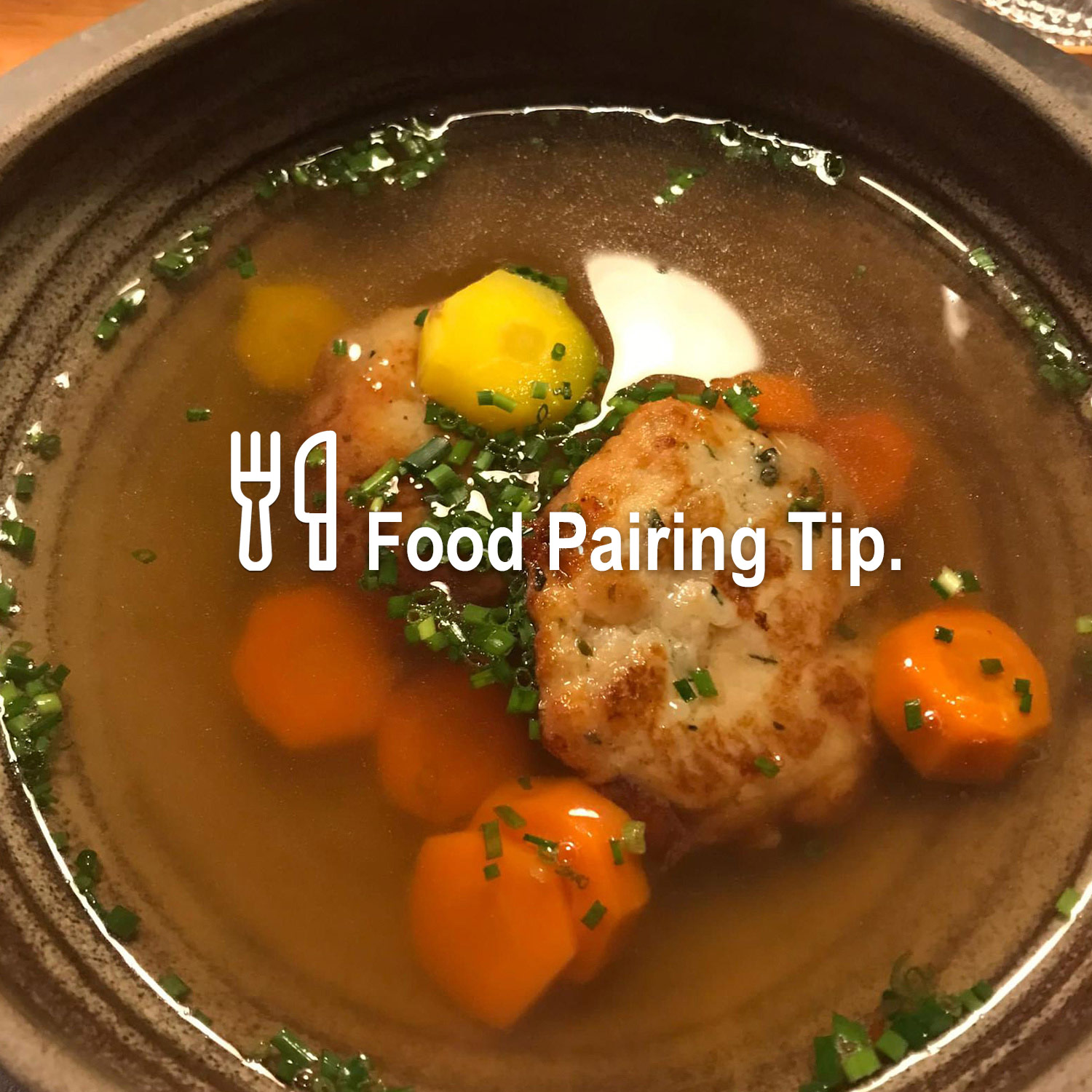 Passendes Essen zum wunderbaren Wein Food Pairing Tipp