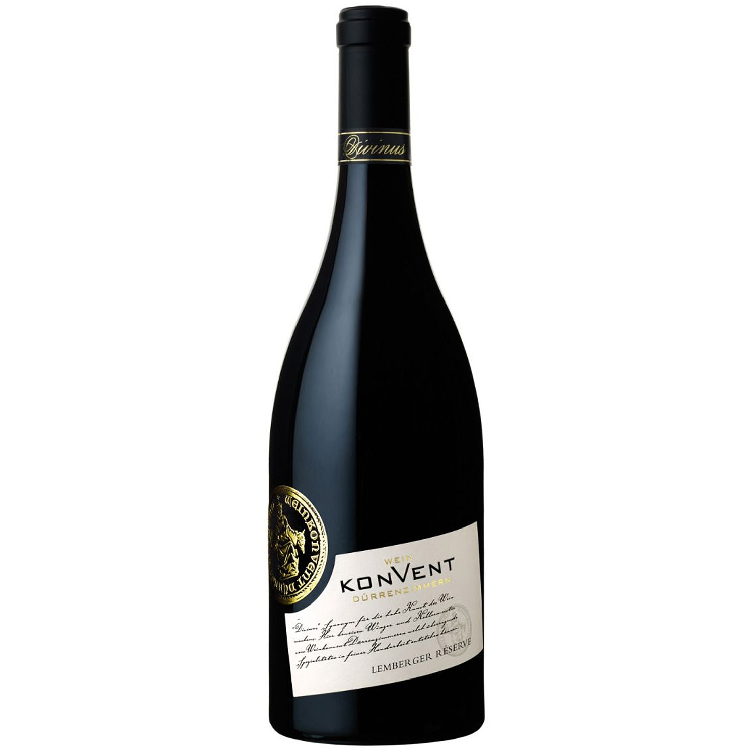 Rotwein Divinus Lemberger Reserve 2018 Rotwein Divinus Lemberger Reserve 2018
