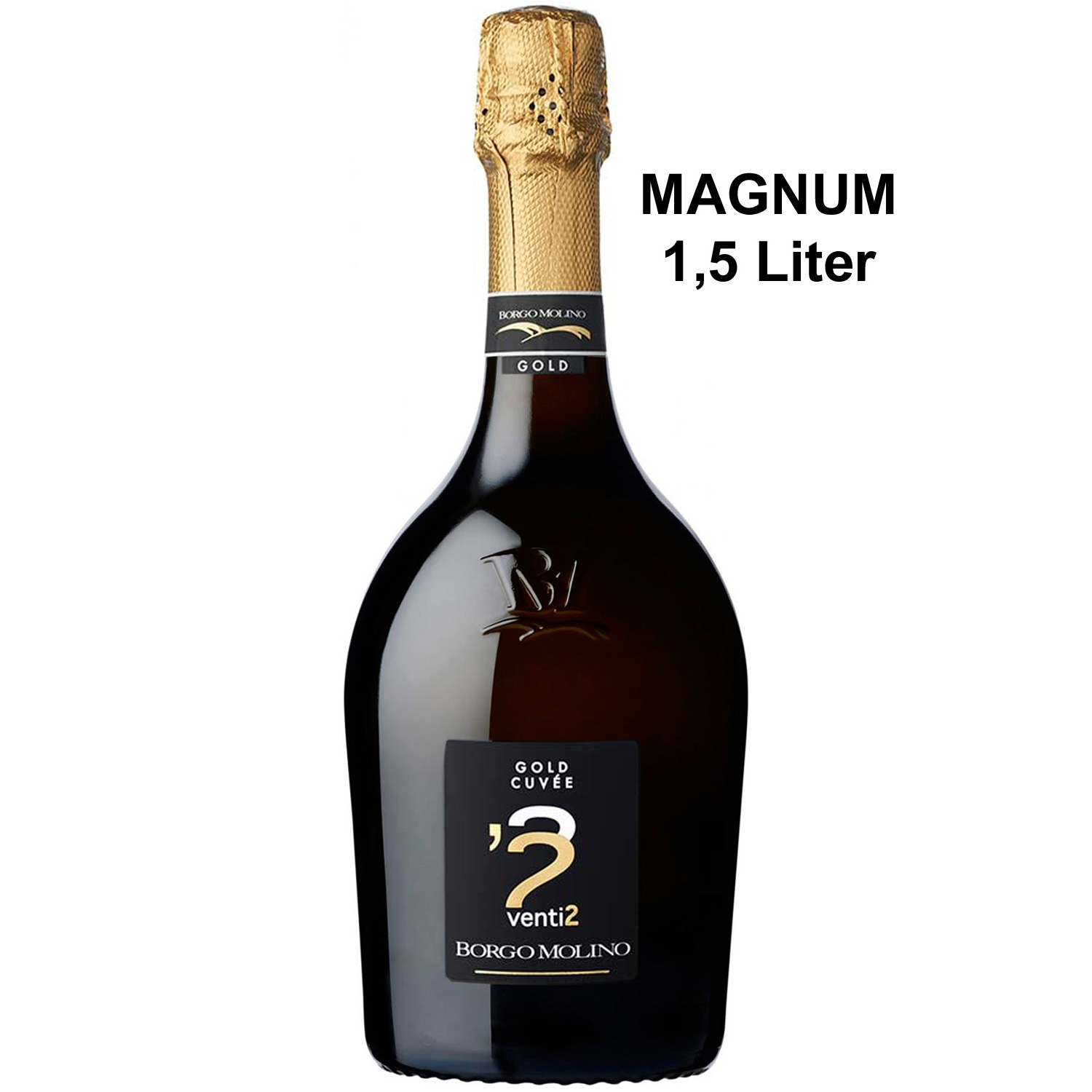 Borgo Molino Venti2 Gold Cuvee Brut Magnum Borgo Molino Venti2 Gold Cuvee Brut Magnum