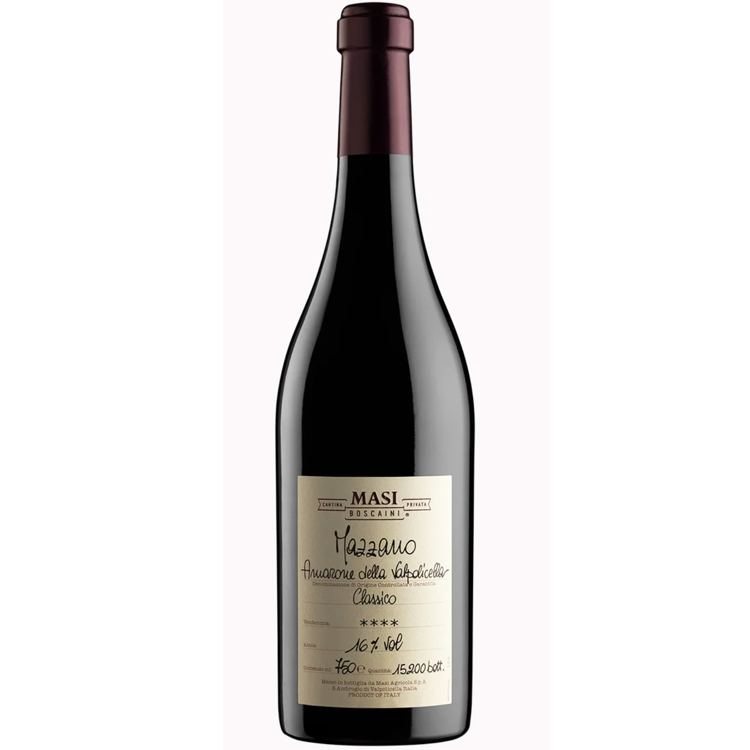 Masi Mazzano Amarone della Valpolicella Classico DOCG 2015 Masi Mazzano Amarone della Valpolicella Classico DOCG 2015