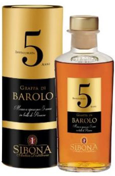 Sibona Grappa Riserva di Barolo 5 Anni