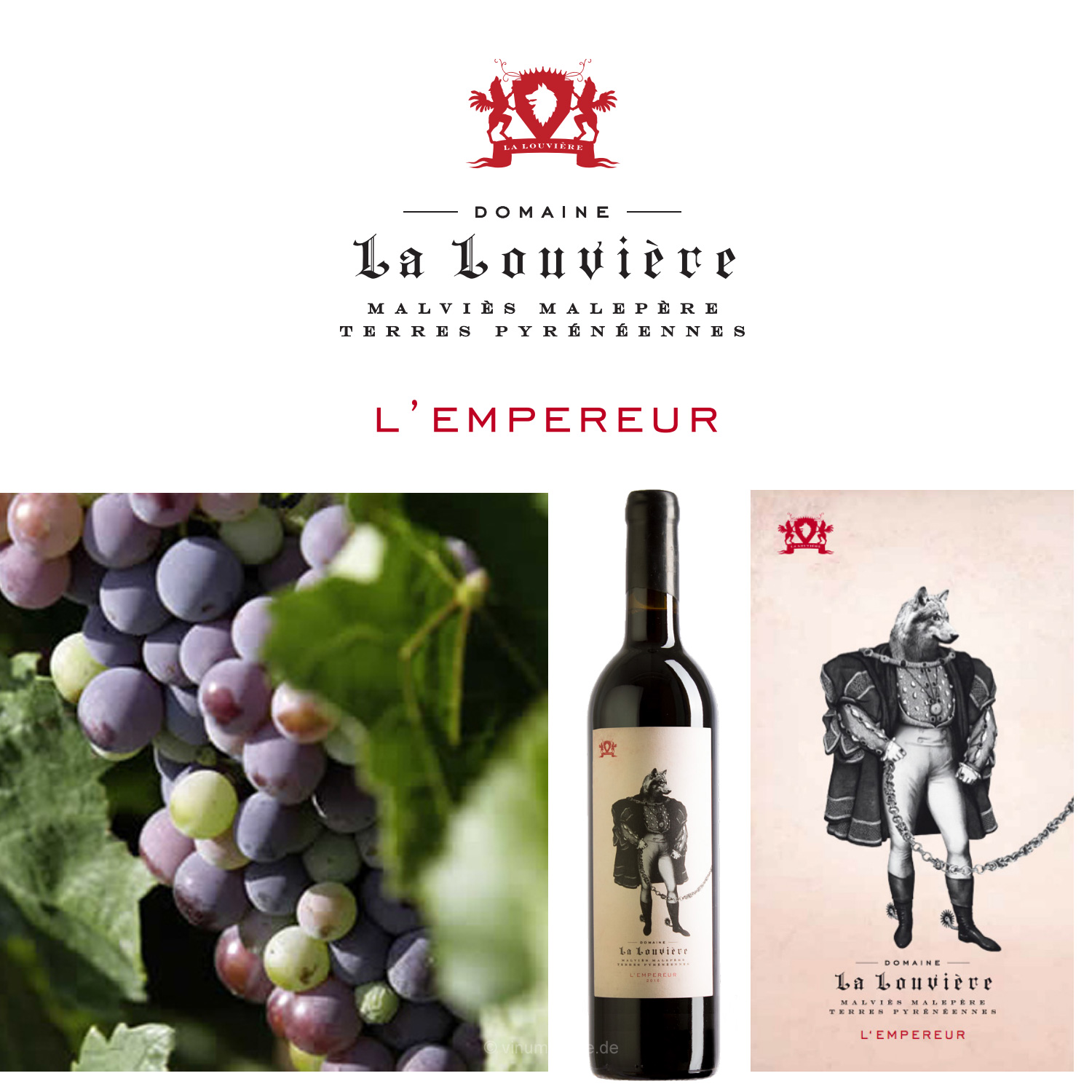 Domaine la Louviere L'Empereur 2018 Domaine la Louviere L'Empereur 2018