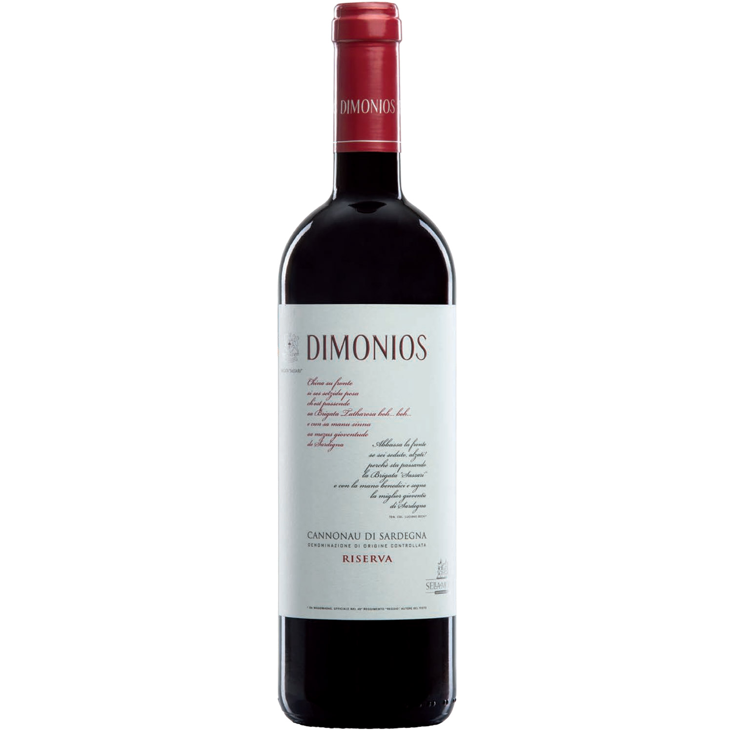 Sella & Mosca Dimonios Cannonau di Sardegna DOC Riserva 2021 Sella & Mosca Dimonios Cannonau di Sardegna DOC Riserva 2021
