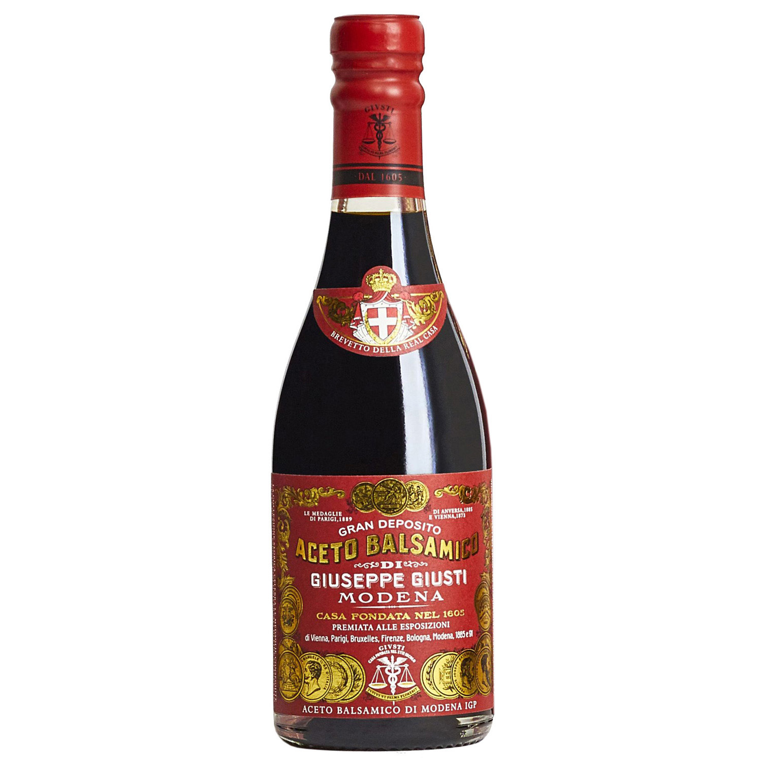 Aceto Balsamico di Modena 3 Gold Medaillen IGP Giuseppe Giusti Aceto Balsamico di Modena 3 Gold Medaillen IGP Giuseppe Giusti
