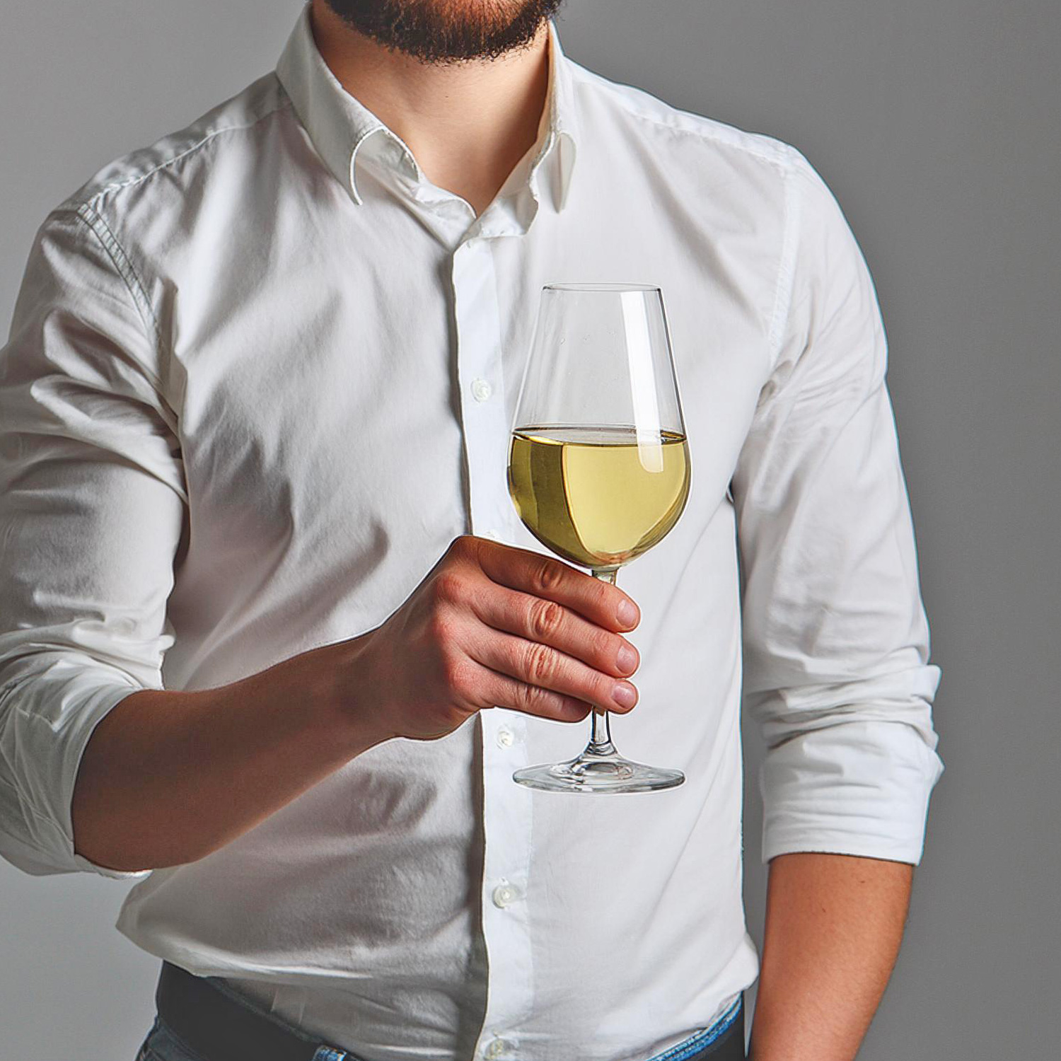 Ein vorzüglicher und köstlicher Weißwein Ein vorzüglicher und köstlicher Weißwein