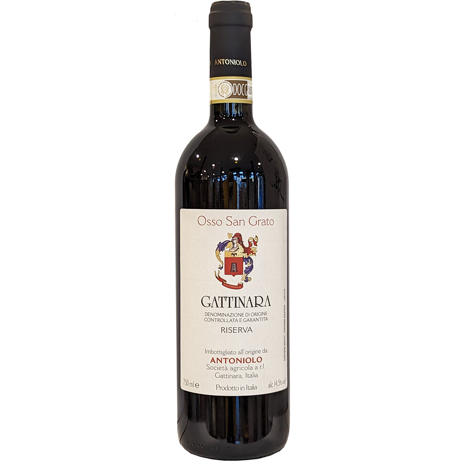 Osso San Grato Gattinara 2015 Antoniolo