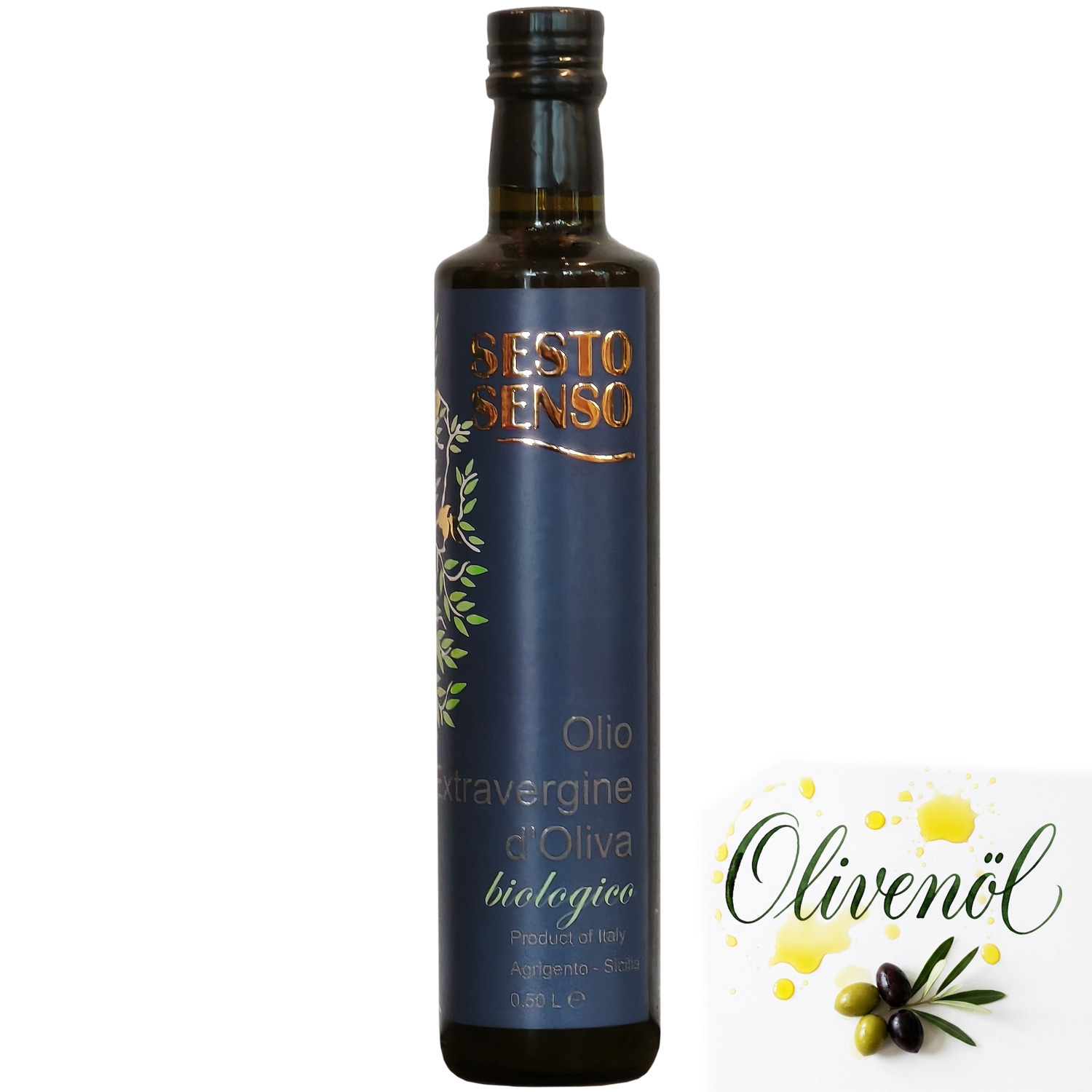 Sesto Senso Olio Extra Vergine di Olivia Biologico Sesto Senso Olio Extra Vergine di Olivia Biologico