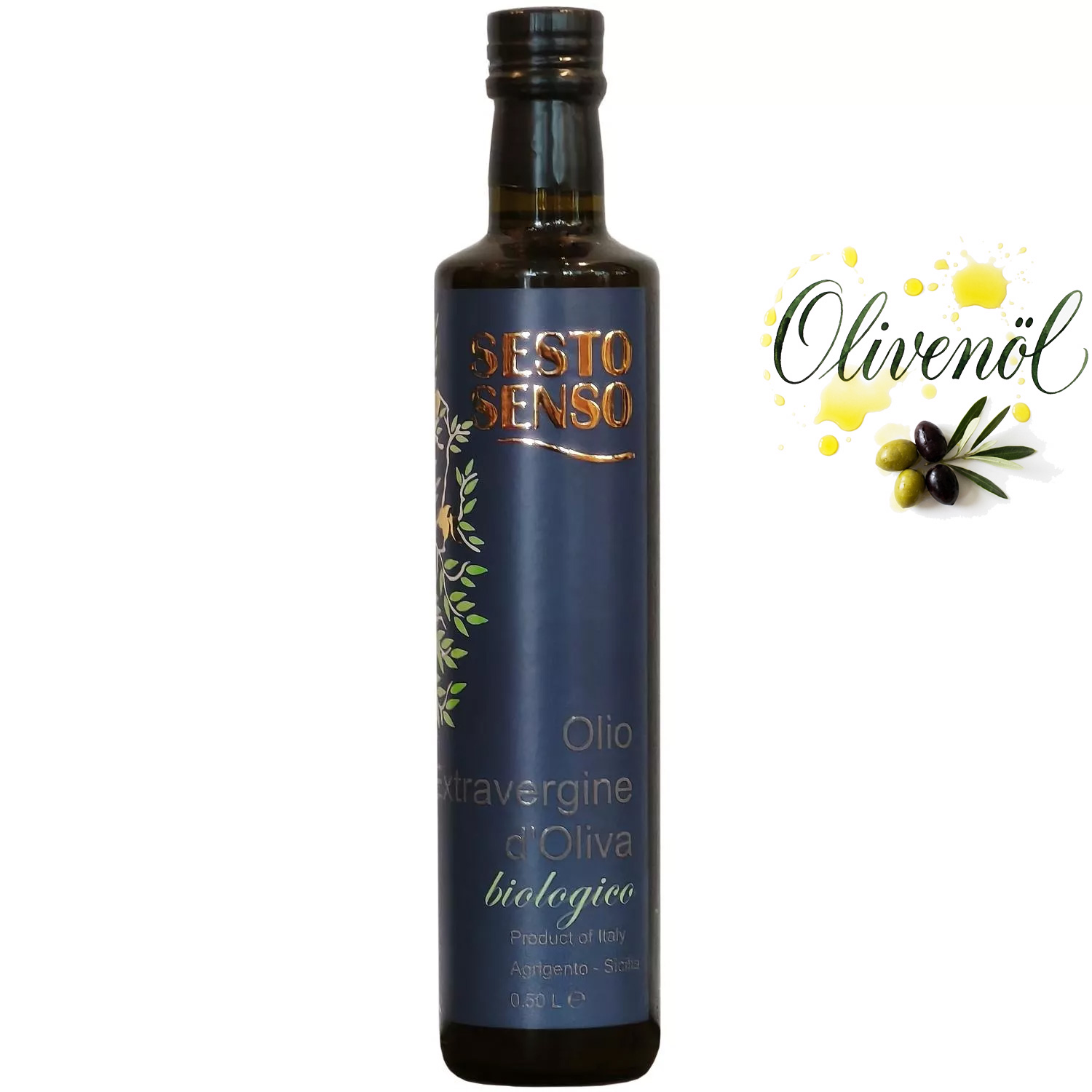 Sesto Senso Olio Extra Vergine di Olivia Biologico Sesto Senso Olio Extra Vergine di Olivia Biologico
