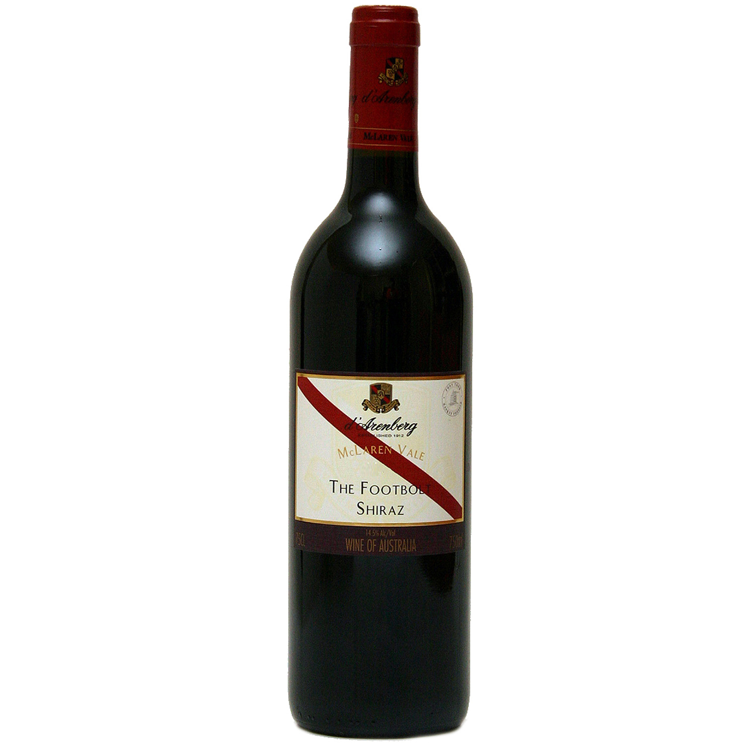 Australischer Rotwein d'Arenberg The Footbolt Shiraz 2017 Australischer Rotwein d'Arenberg The Footbolt Shiraz 2017