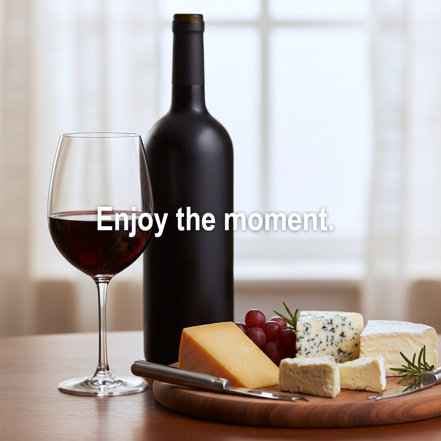 Auszeit mit Rotwein