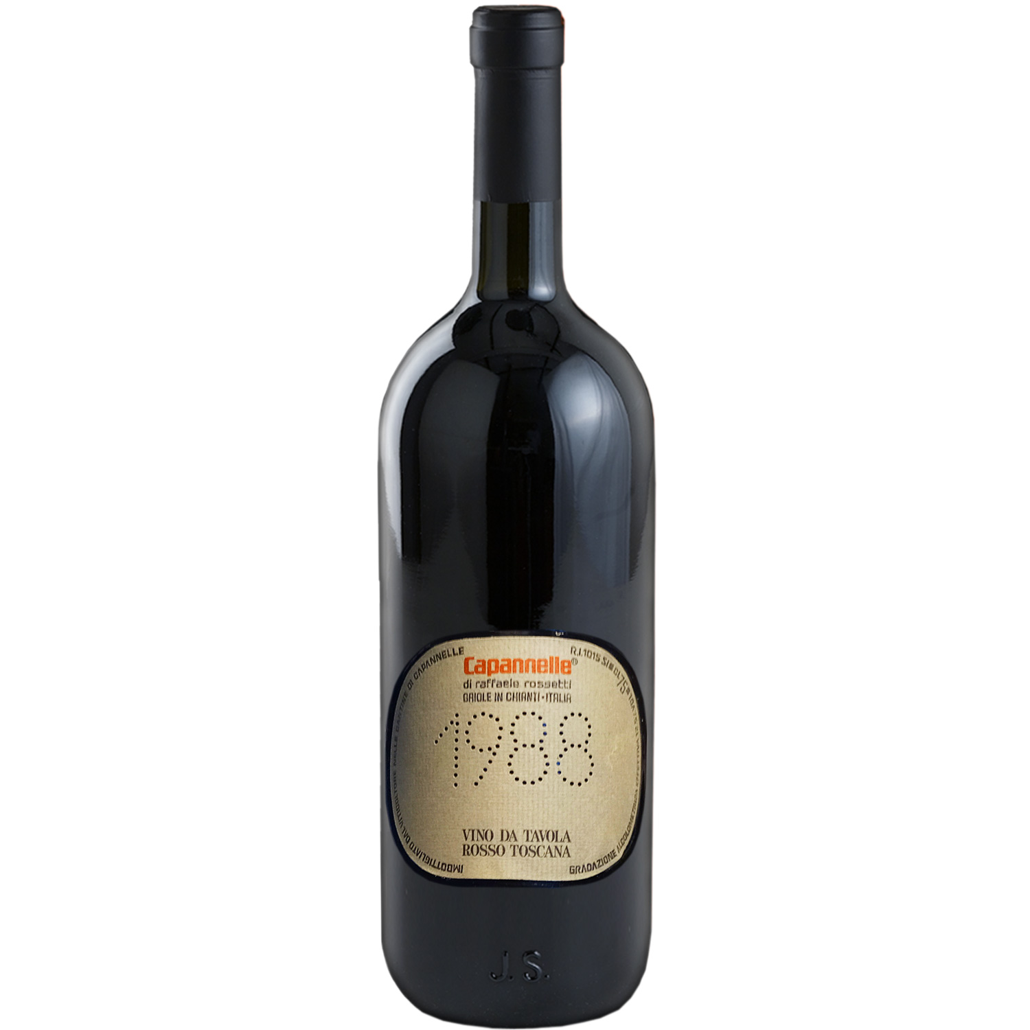 Capannelle di Raffaela Rosetti Rosso Toscana 1988 Capannelle di Raffaela Rosetti Rosso Toscana 1988