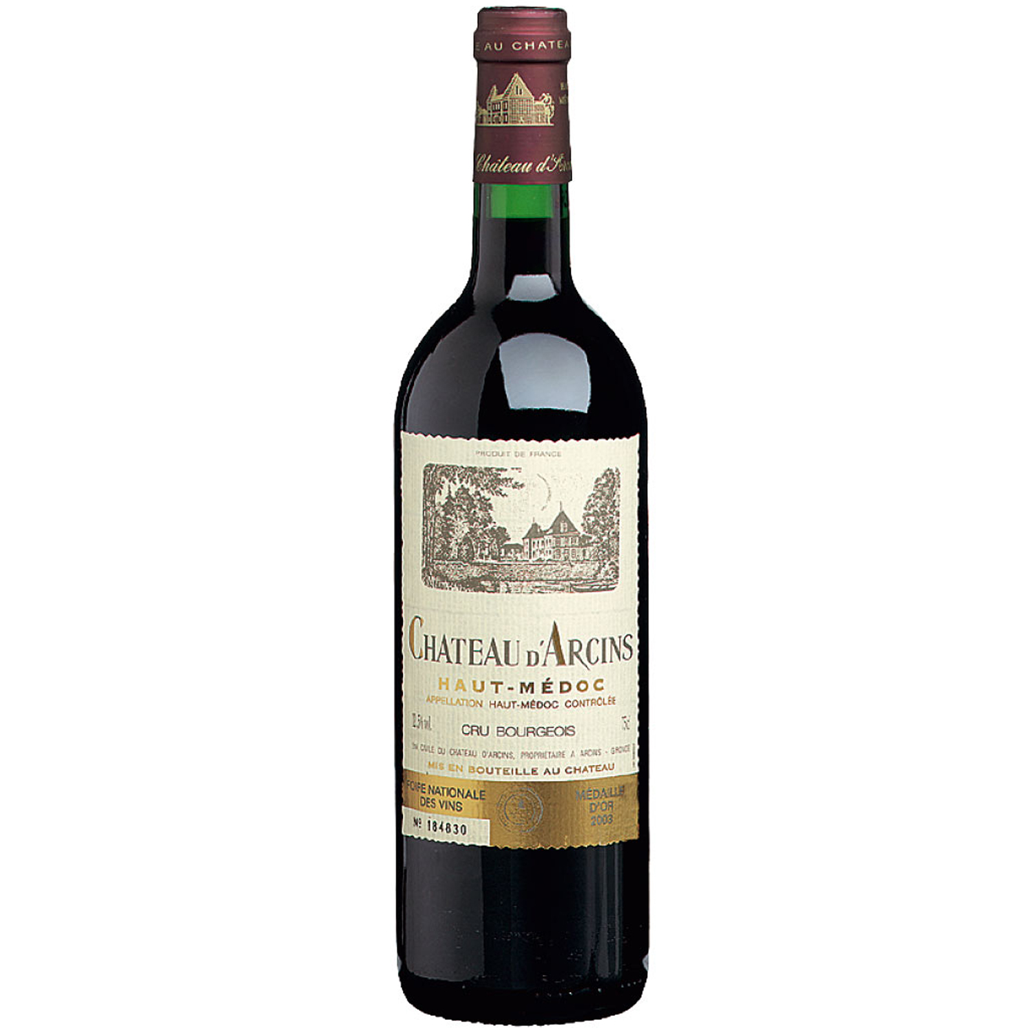 Chateau d’Arcins Haut Medoc 2017 Chateau d’Arcins Haut Medoc 2017