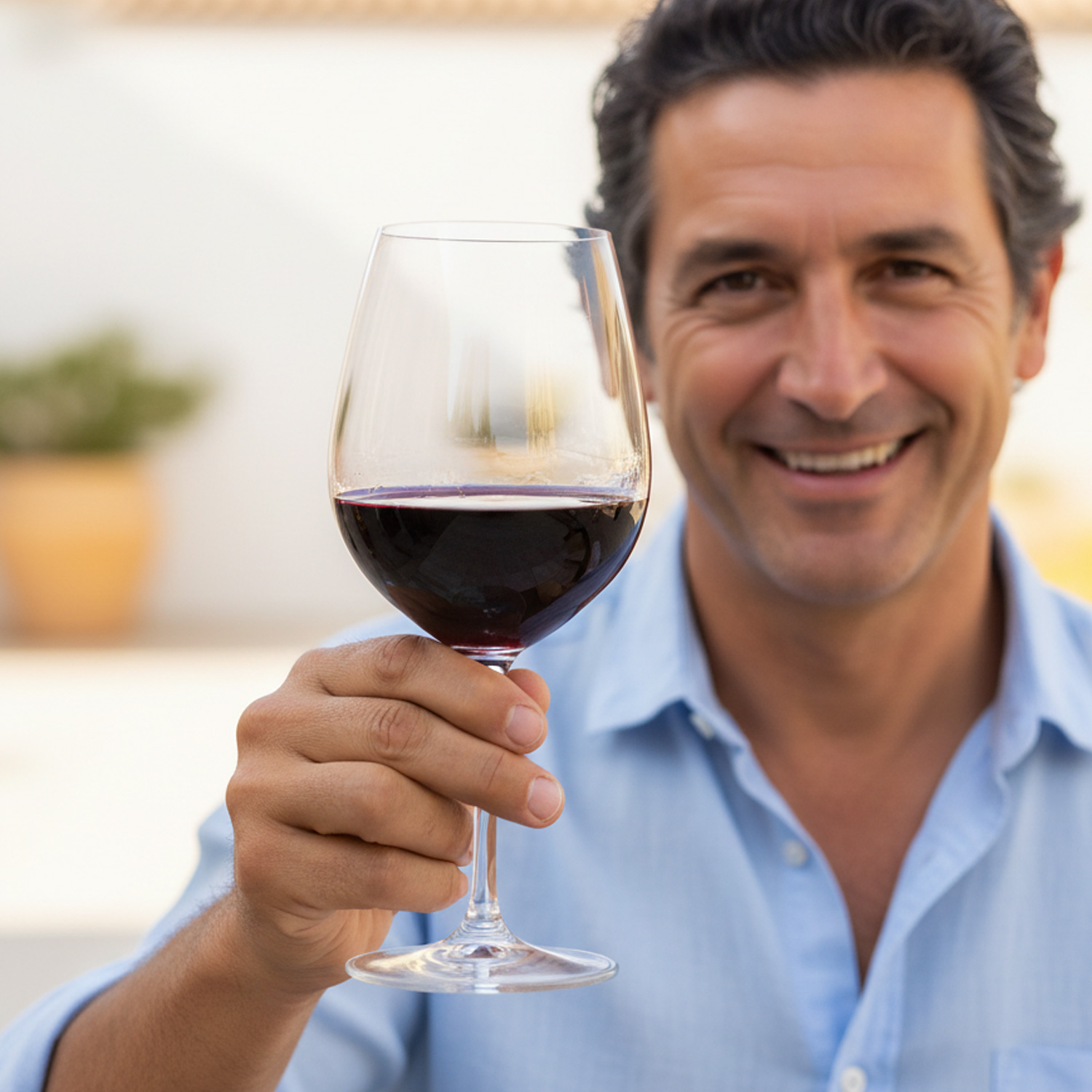 Vorzüglicher spanischer Rotwein