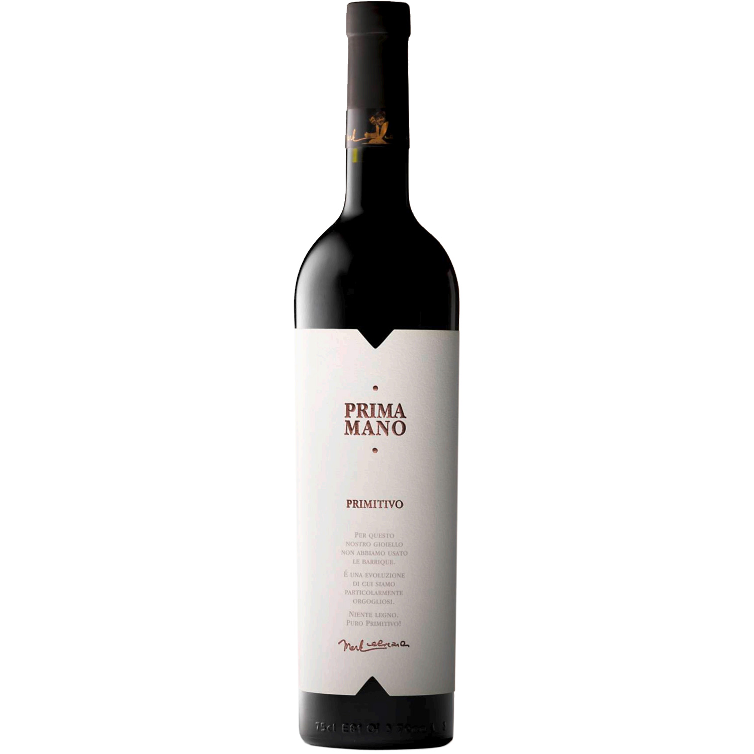 Prima Mano Primitivo di Puglia IGT 2021 Prima Mano Primitivo di Puglia IGT 2021