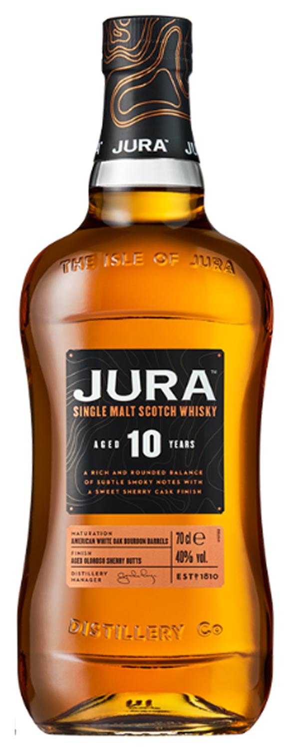 Schottischer Whisky Jura Single Malt Scotch Whisky 10 Years Old Schottischer Whisky Jura Single Malt Scotch Whisky 10 Years Old