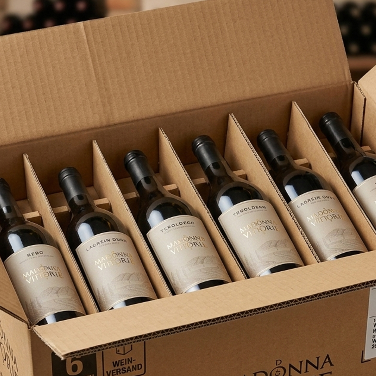 Madonna delle Vittorie 6er Rotwein-Tasting-Set