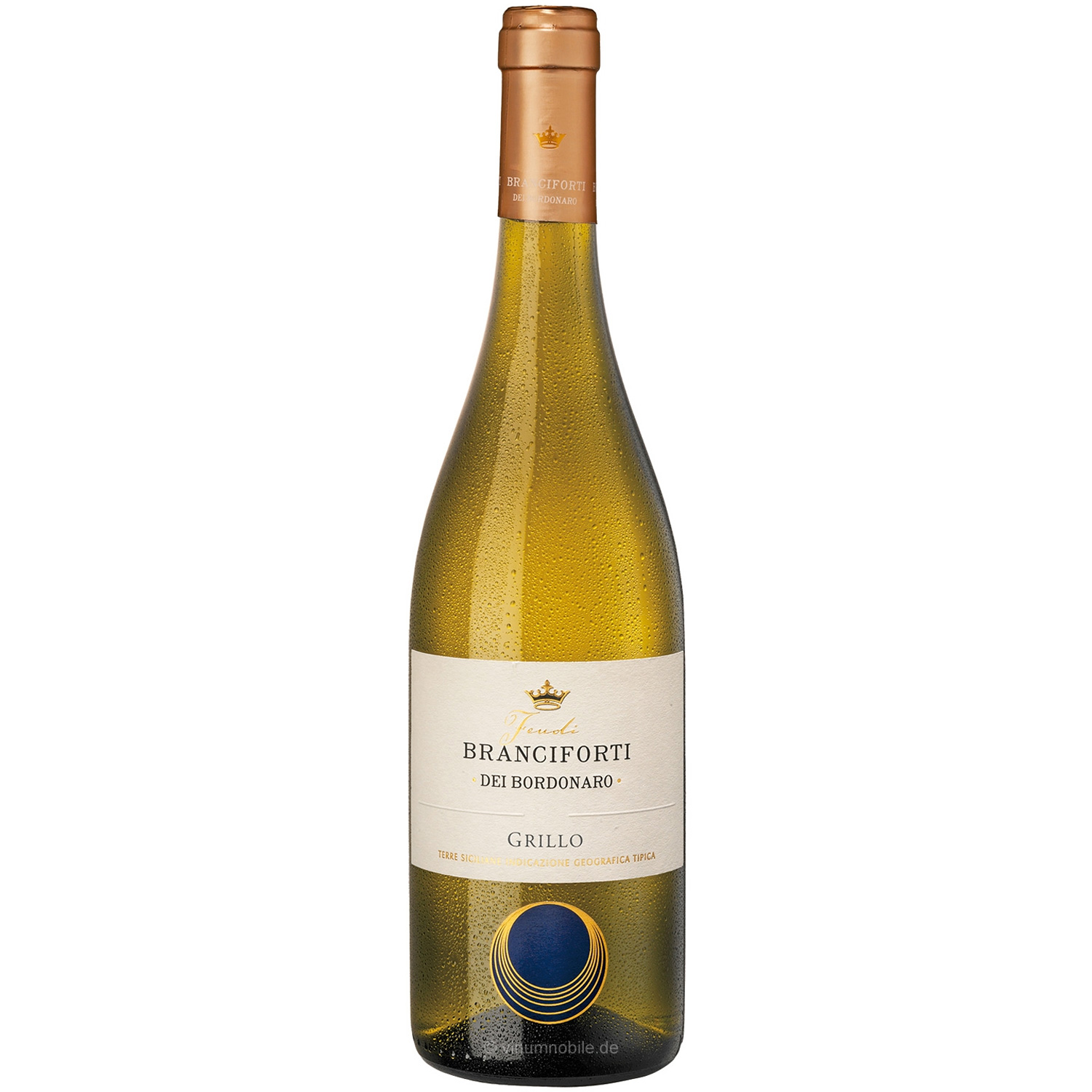 Italienischer Weißwein Branciforti dei Bordonaro Grillo 2020 Italienischer Weißwein Branciforti dei Bordonaro Grillo 2020