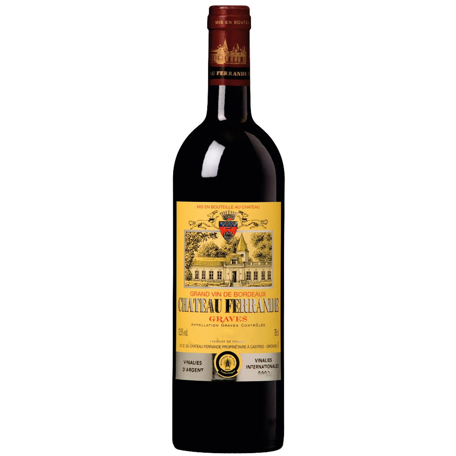 Französischer Rotwein Chateau Ferrande Graves Rouge 2017 Französischer Rotwein Chateau Ferrande Graves Rouge 2017