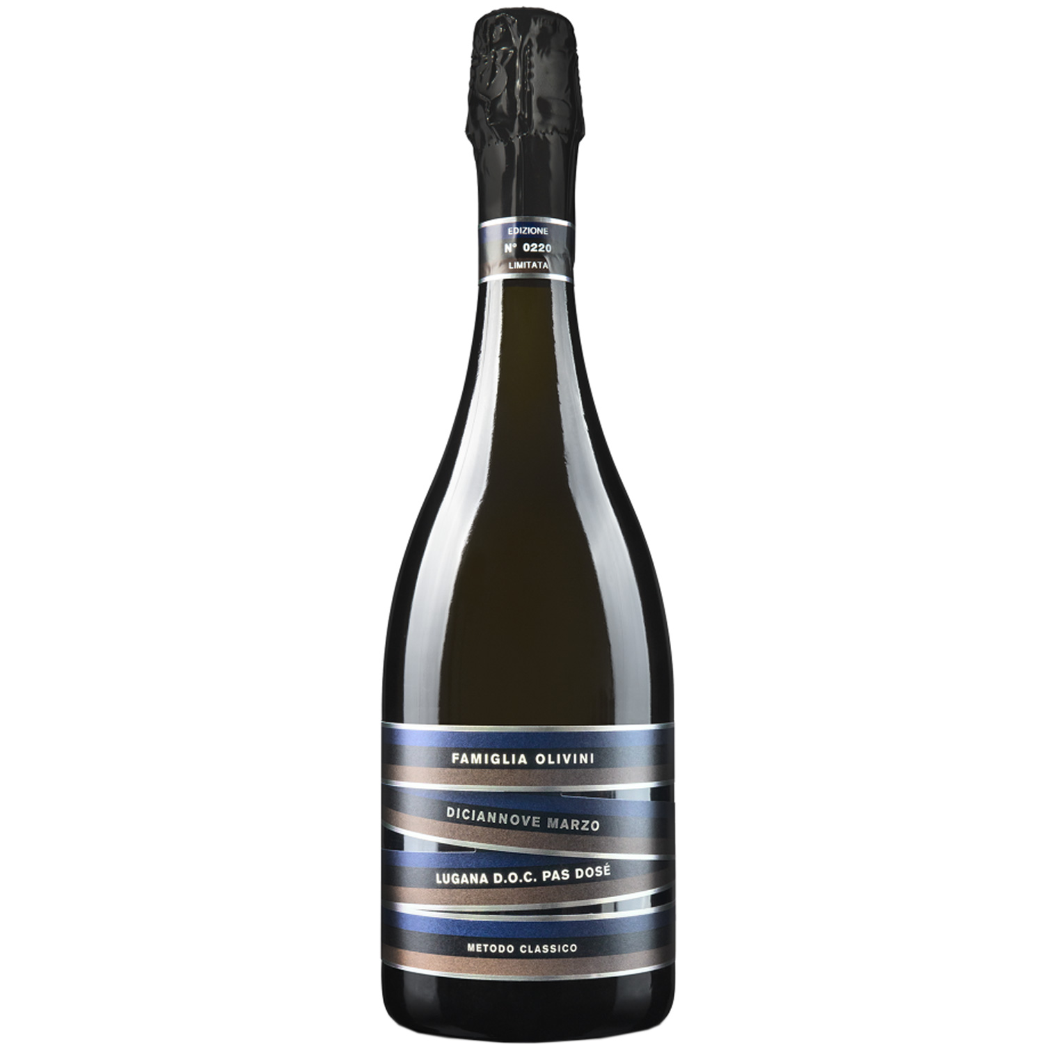 Famiglia Olivini Diciannove Marzo Lugana DOC Pas Dose Metodo Classico 2016 Famiglia Olivini Diciannove Marzo Lugana DOC Pas Dose Metodo Classico 2016
