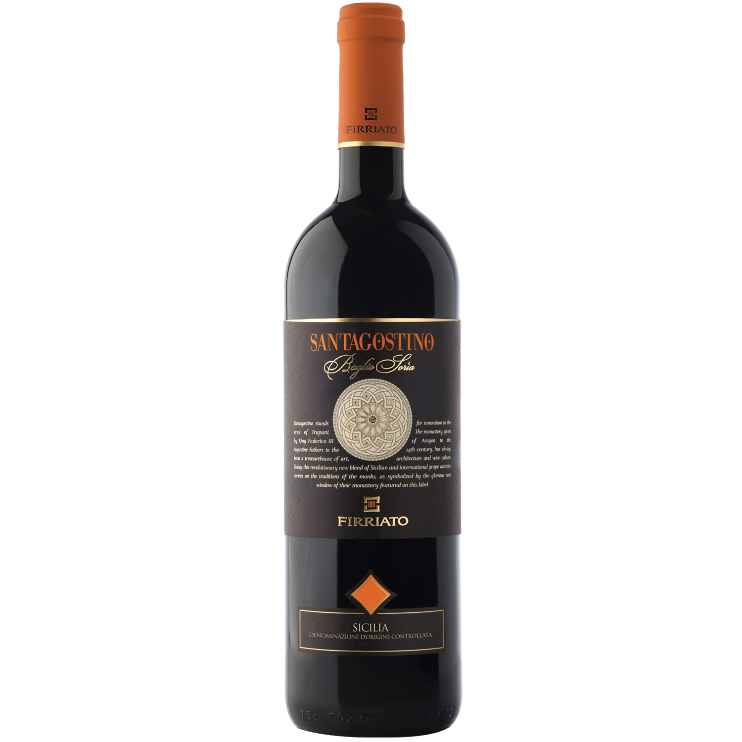 Italienischer Rotwein Santagostino Baglio Soria IGT 2015