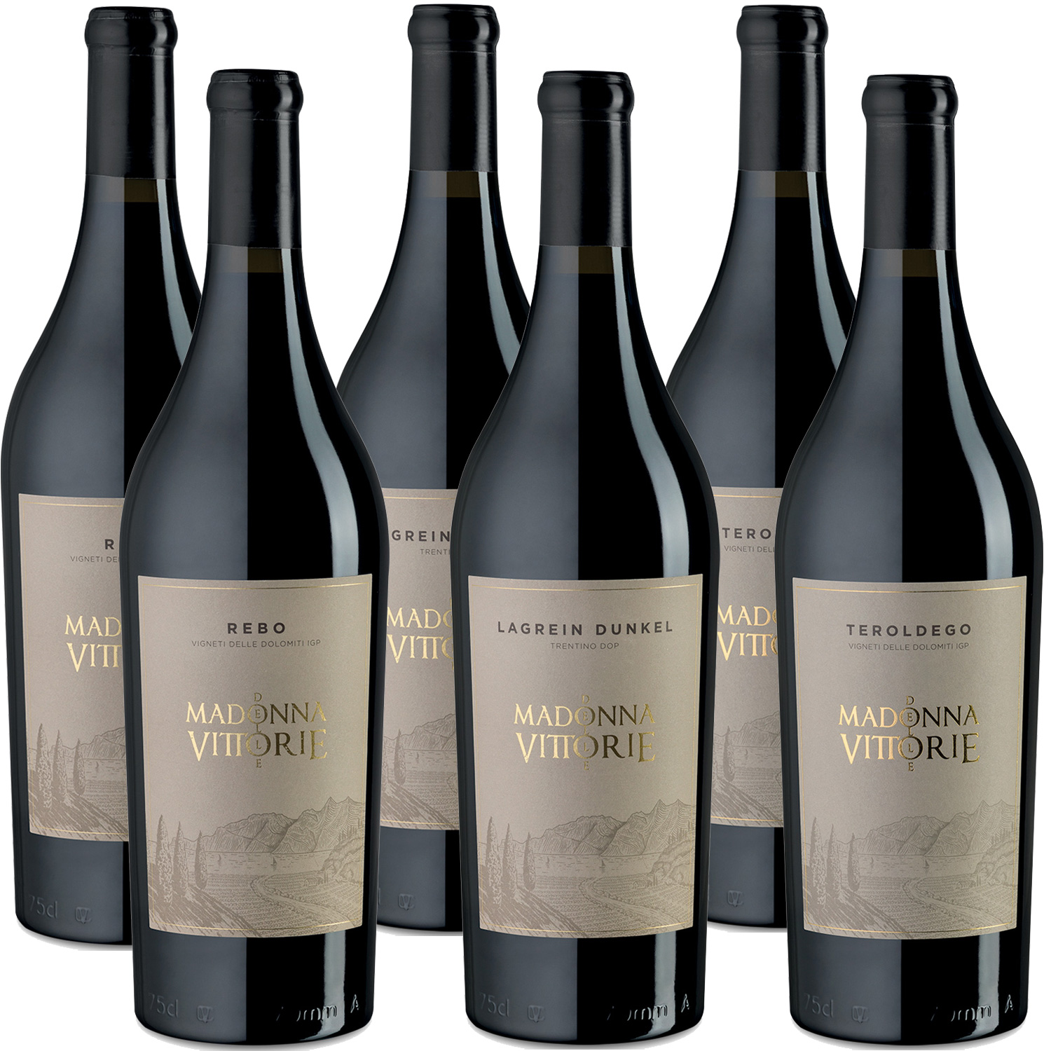 Madonna delle Vittorie 6er Rotwein-Tasting-Set