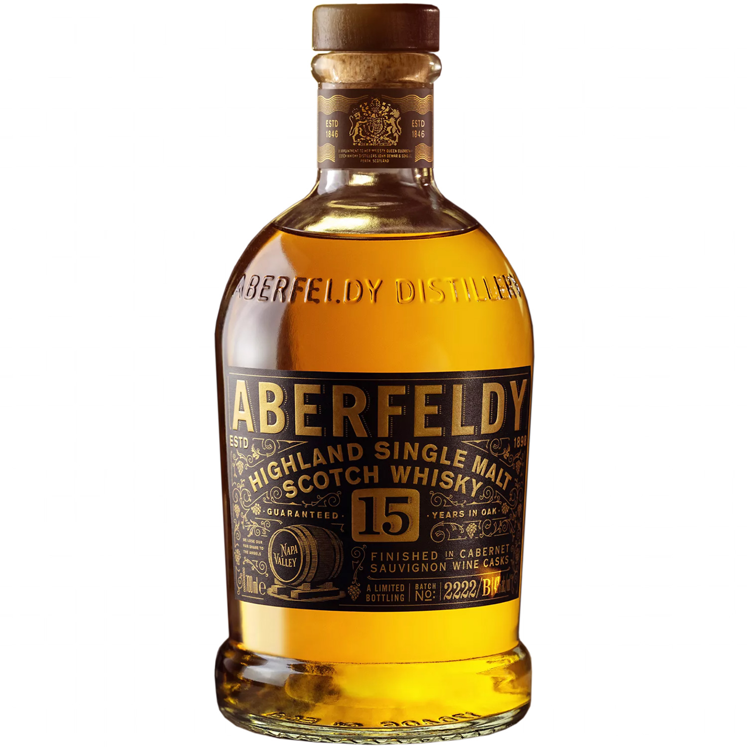 Aberfeldy Whisky 15 YO Napa Valley Red Wine Cask Finish