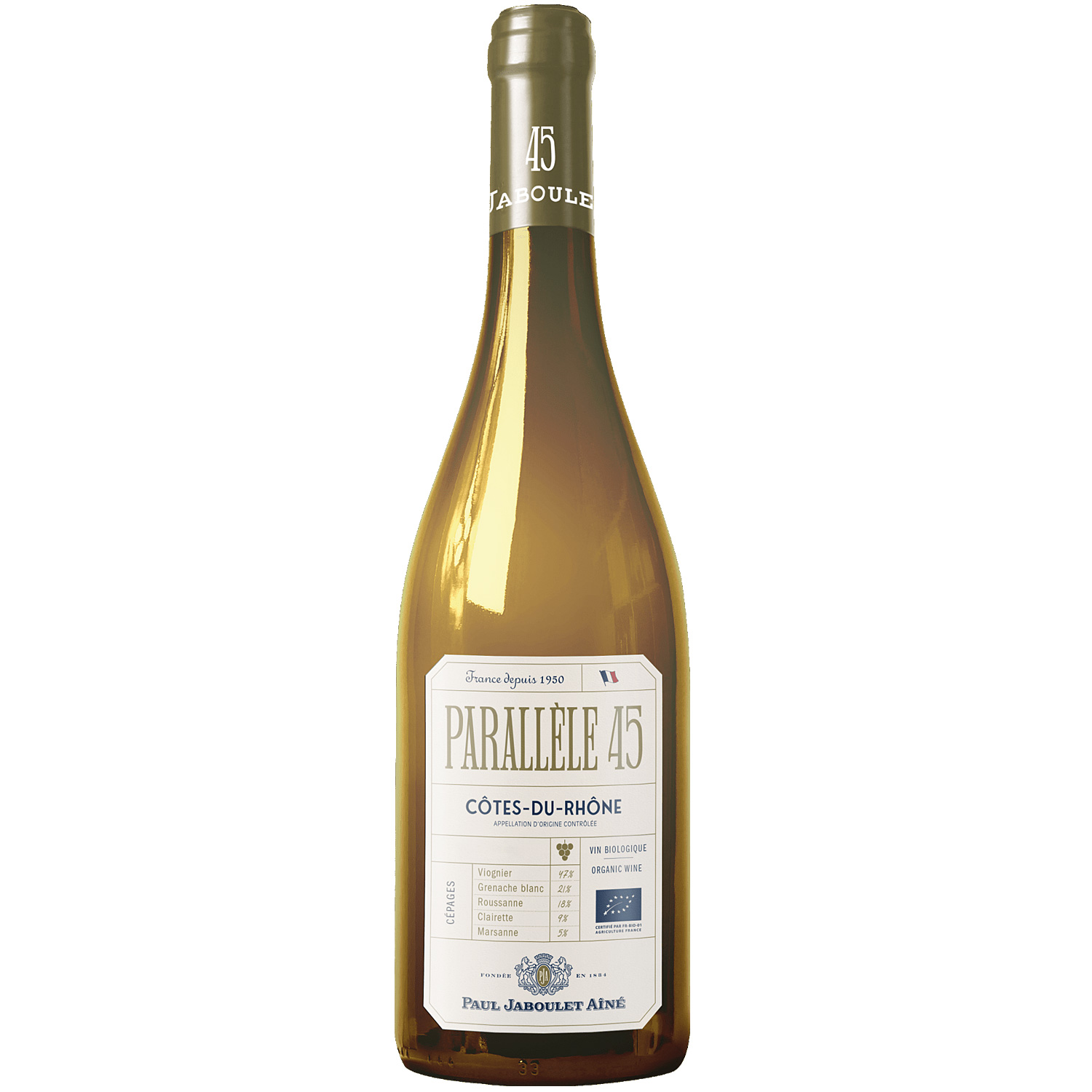 Jaboulet Parallele 45 Cotes du Rhone Blanc 2023 Jaboulet Parallele 45 Cotes du Rhone Blanc 2023