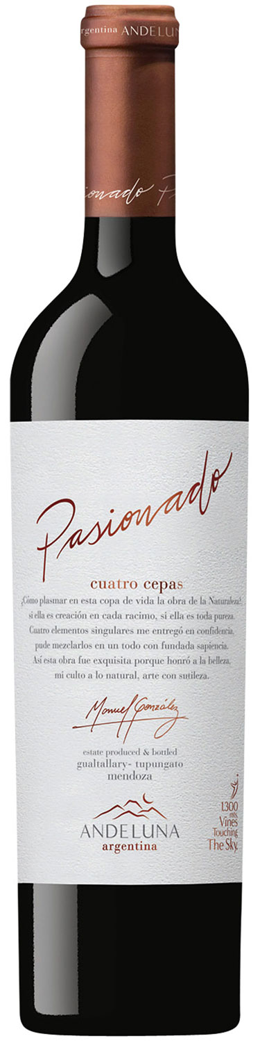 Andeluna Pasionado Cuatro Cepas 2015 Andeluna Pasionado Cuatro Cepas 2015