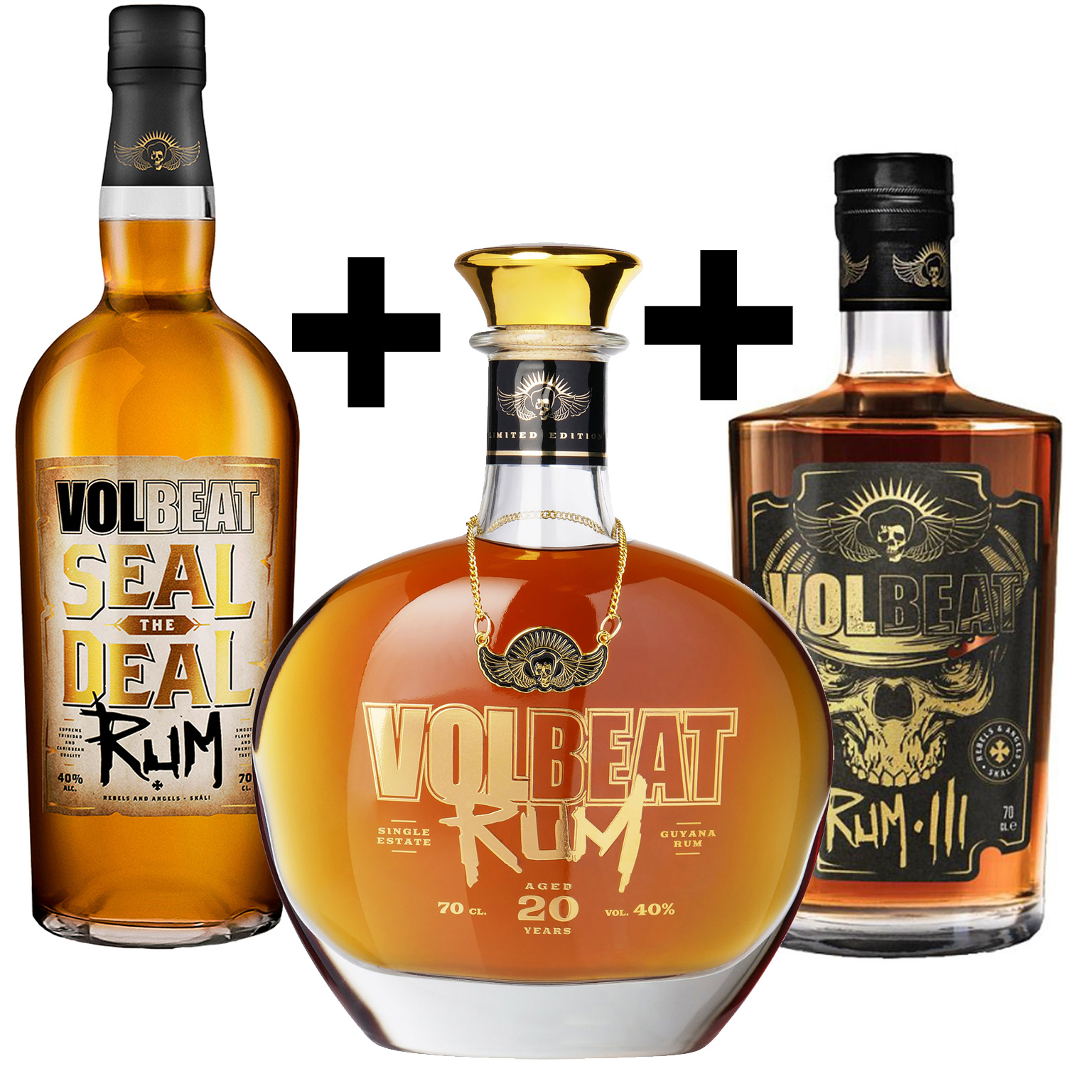 Volbeat Rum 3er Paket