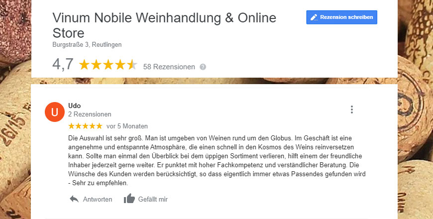 Vinum Nobile Weinhandel Vinum Nobile Weinhandel