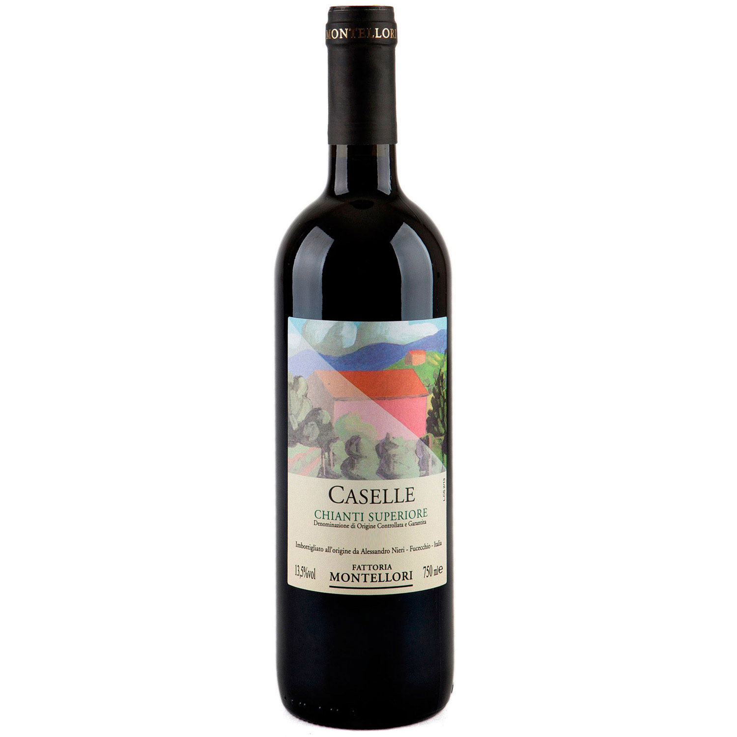 Italienischer Rotwein Caselle Chianti Superiore 2016 Fattoria Montellori