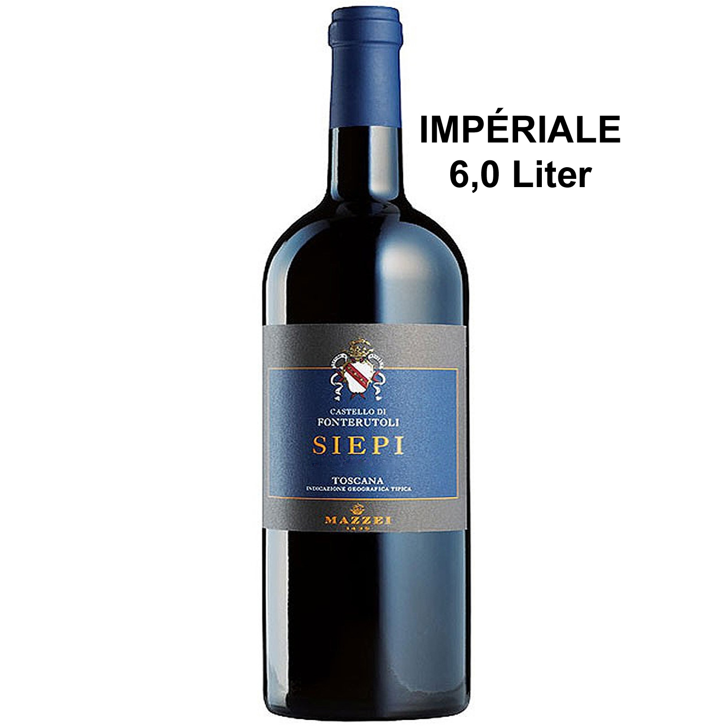Italienischer Rotwein Mazzei Siepi 2015 Imperiale 