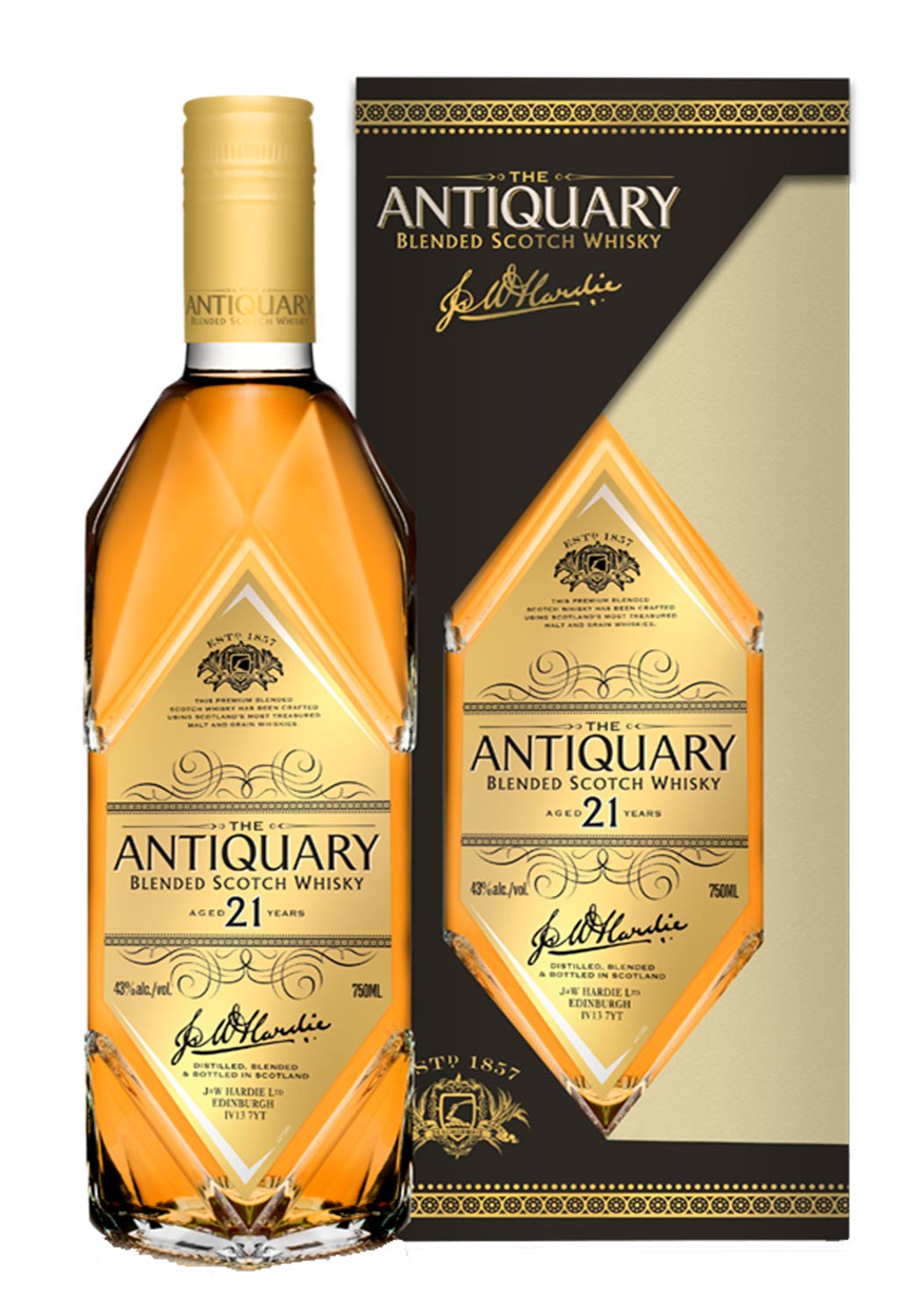 The Antiquary Blended Scotch Whisky 21 Years Old