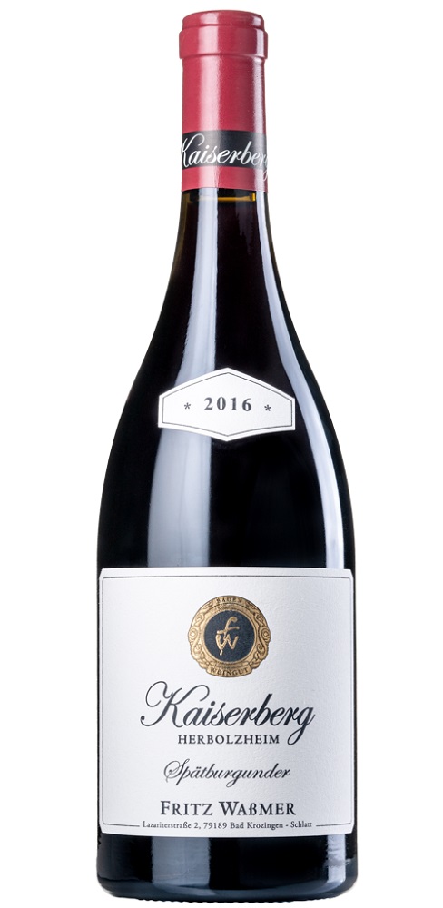 Fritz Waßmer Kaiserberg Herbolzheim Spätburgunder 2016 Fritz Waßmer Kaiserberg Herbolzheim Spätburgunder 2016
