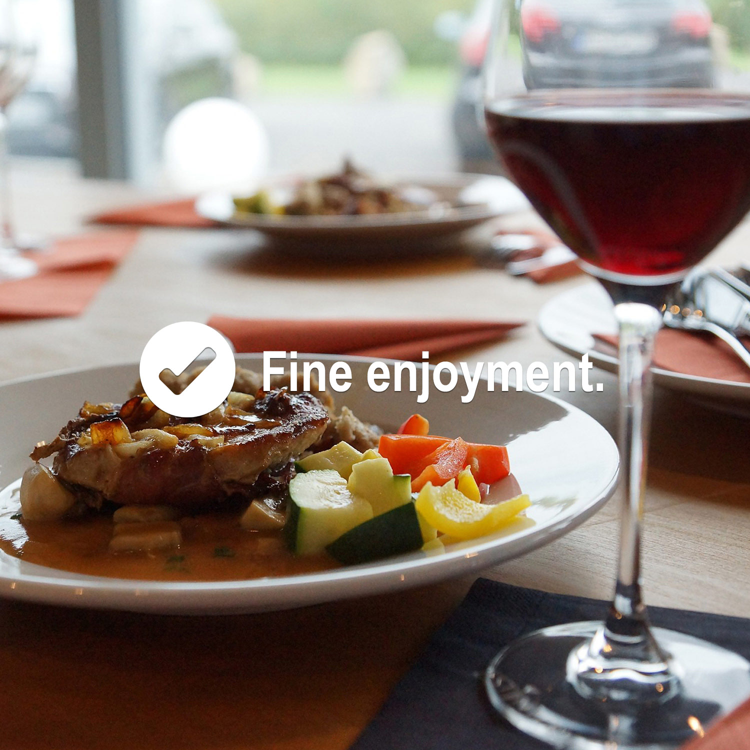 Passendes Essen zum wunderbaren Wein Passendes Essen zum wunderbaren Wein