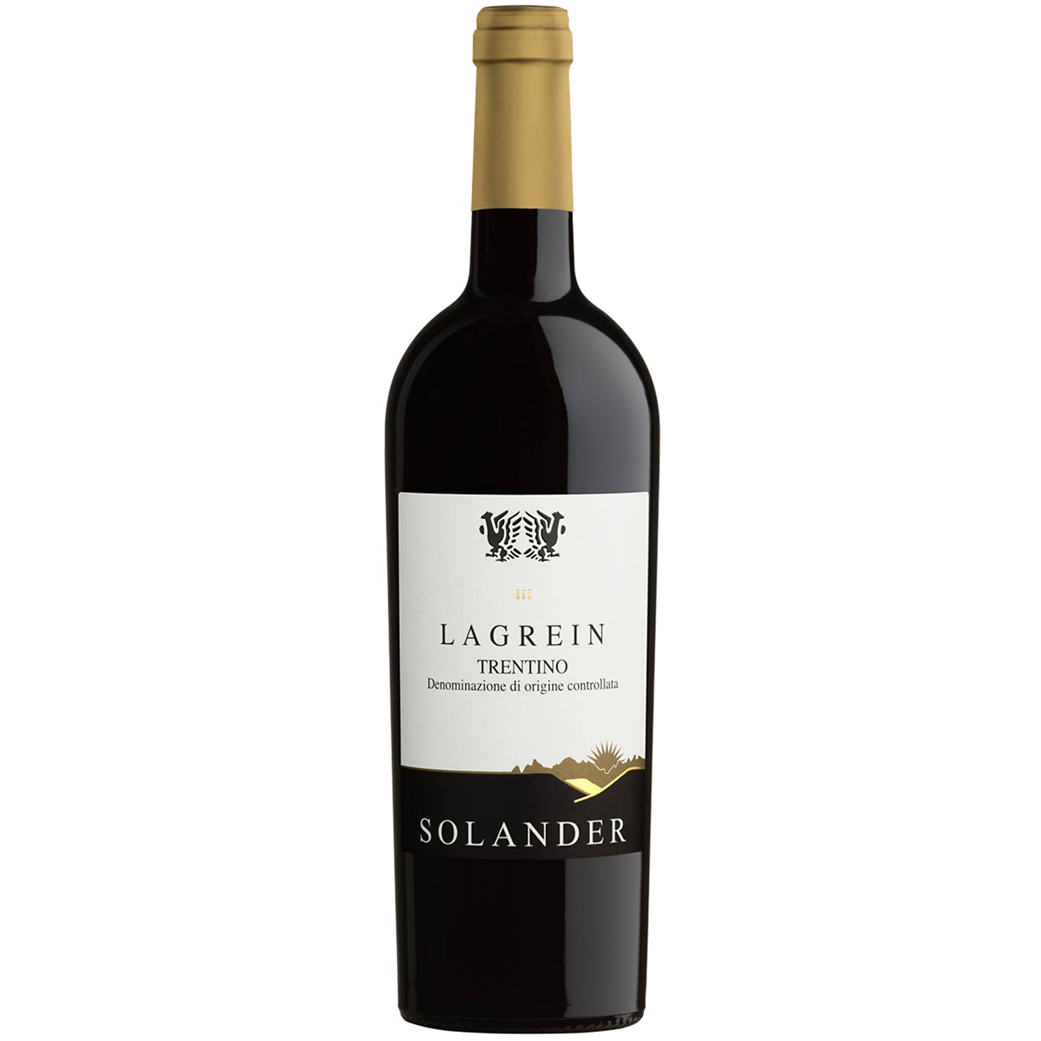 Italienischer Rotwein Solander Lagrein Trentino DOC 2020  Italienischer Rotwein Solander Lagrein Trentino DOC 2020