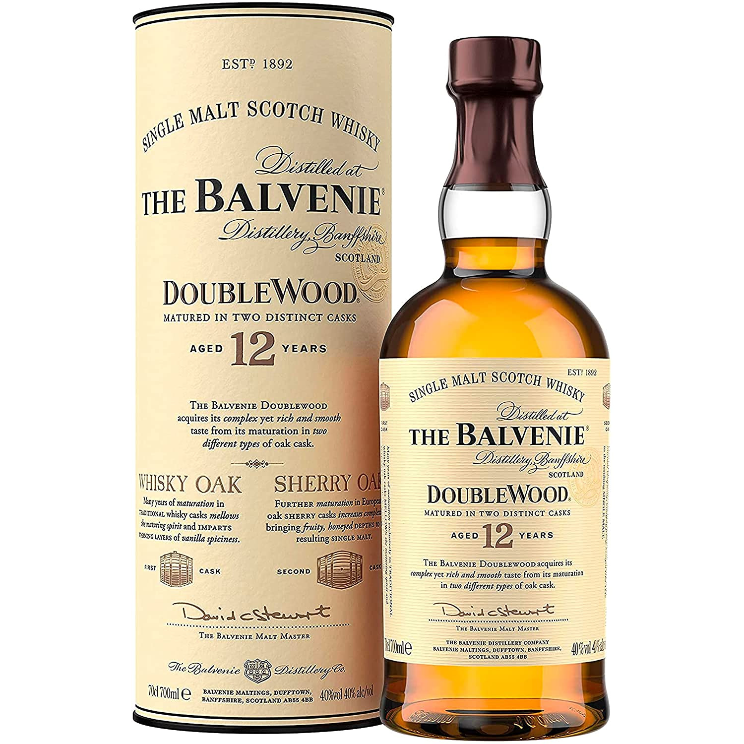 The Balvenie Double Wood 12 Whisky The Balvenie Double Wood 12 Whisky