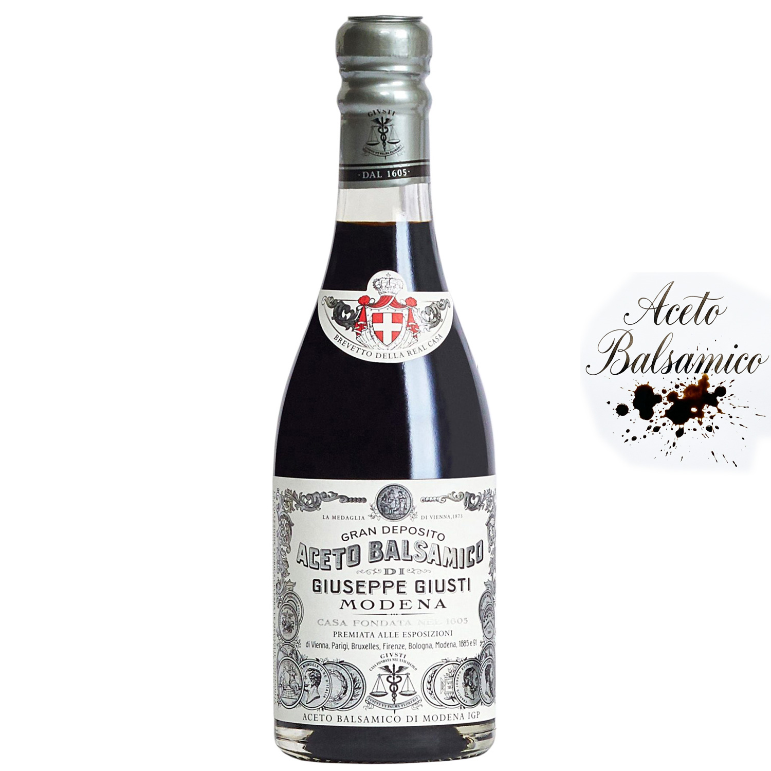 Aceto Balsamico di Modena 1 Silber Medaille IGP Giuseppe Giusti Aceto Balsamico di Modena 1 Silber Medaille IGP Giuseppe Giusti