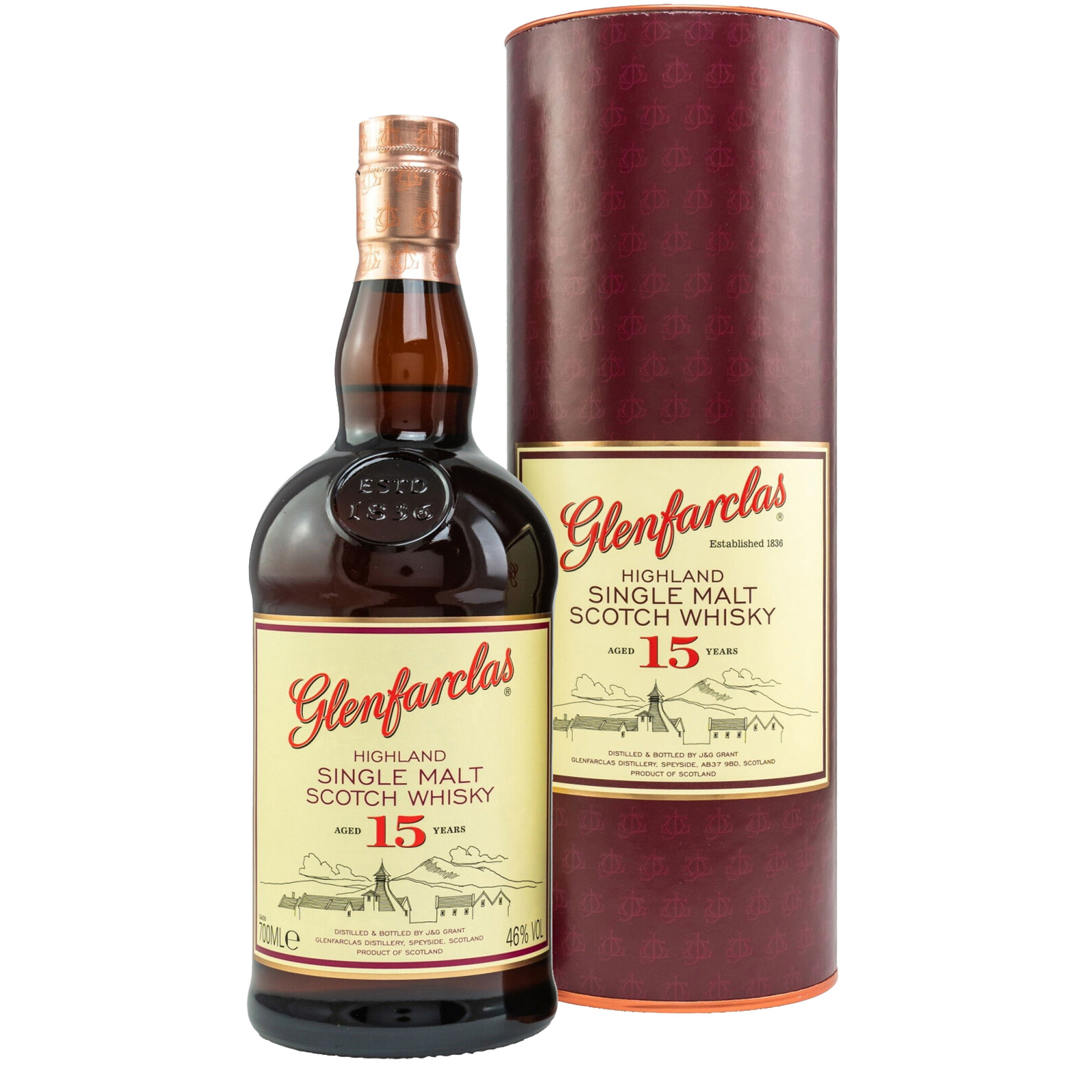 Glenfarclas 15 Years Old Speyside Single Malt Whisky