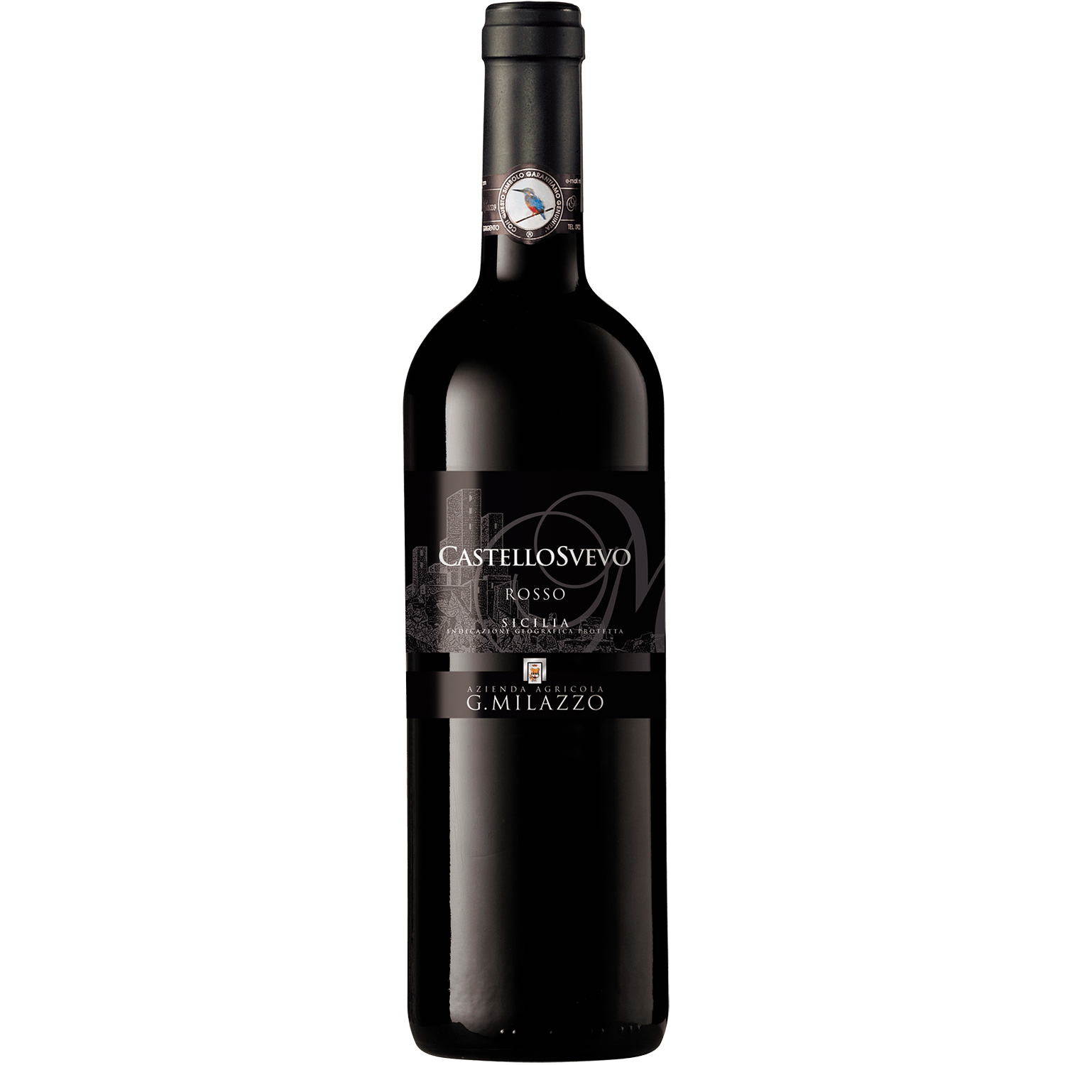 Milazzo Castello Svevo Rosso Terre Siciliane IGT 2021