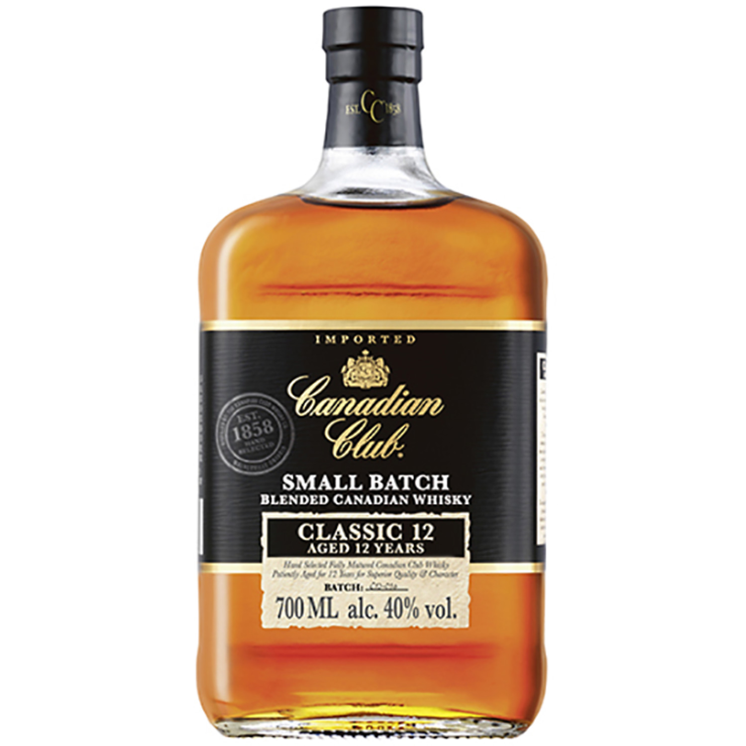 Canadian Club 12 YO Blended Canadian Whisky Canadian Club 12 YO Blended Canadian Whisky