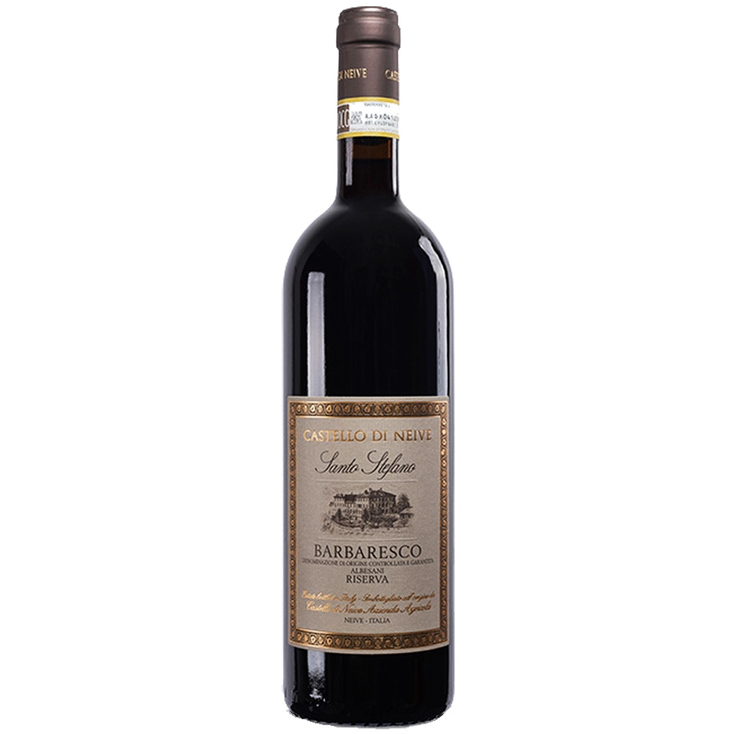 Italienischer Rotwein Castello di Neive Barbaresco Santo Stefano Riserva 201