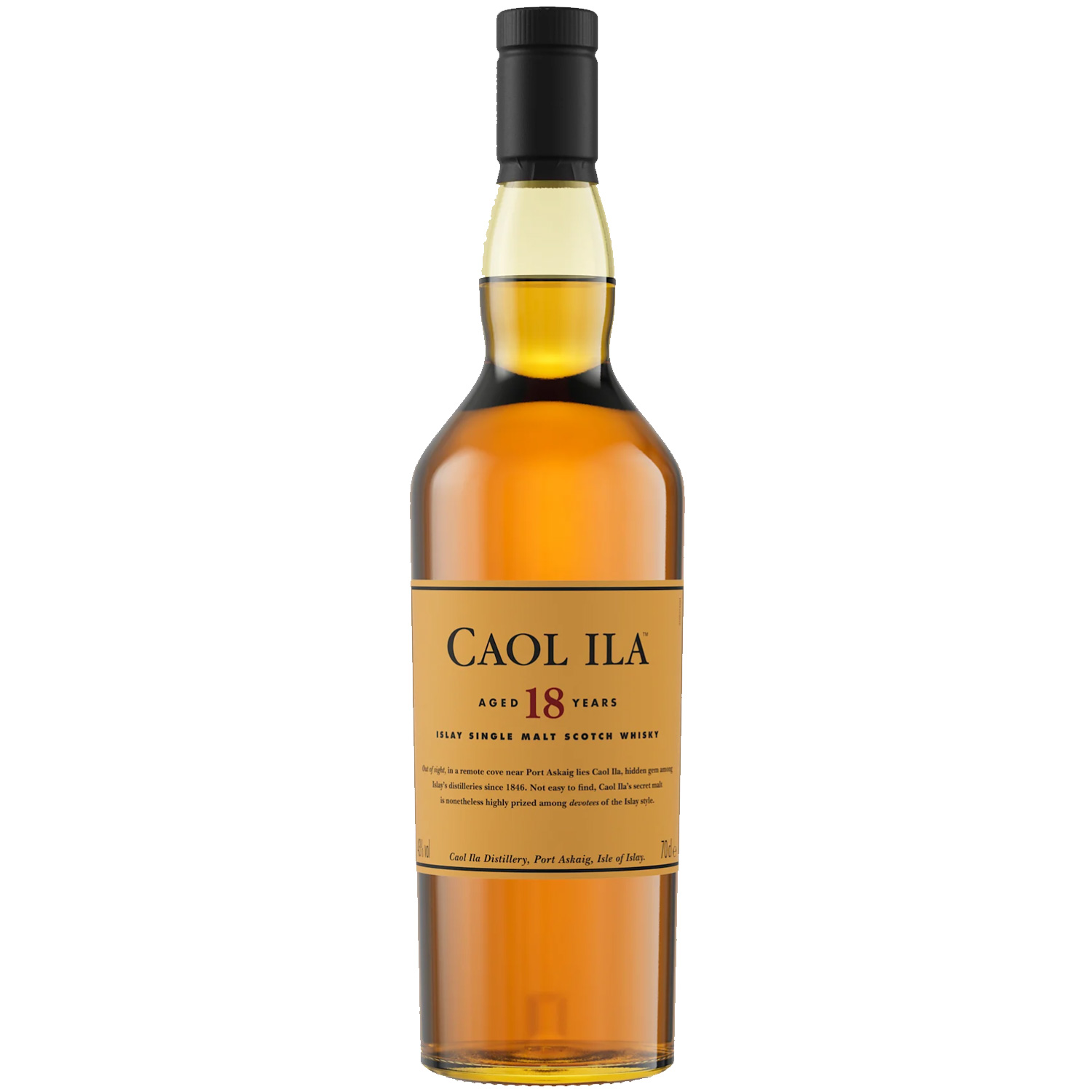 Single Malt Scotch Whisky Caol Ila Islay 18YO Single Malt Scotch Whisky Caol Ila Islay 18YO