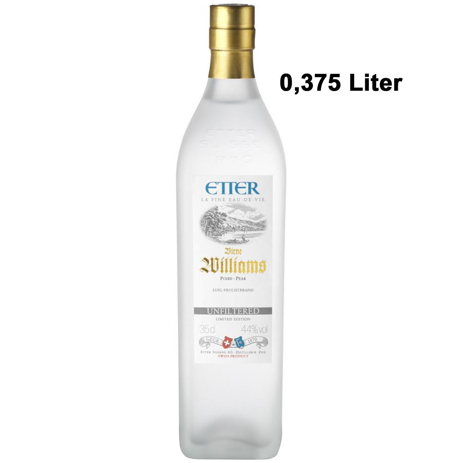 Edelbrand Etter Williams-Birne unfiltered 2022 Edelbrand Etter Williams-Birne unfiltered 2022