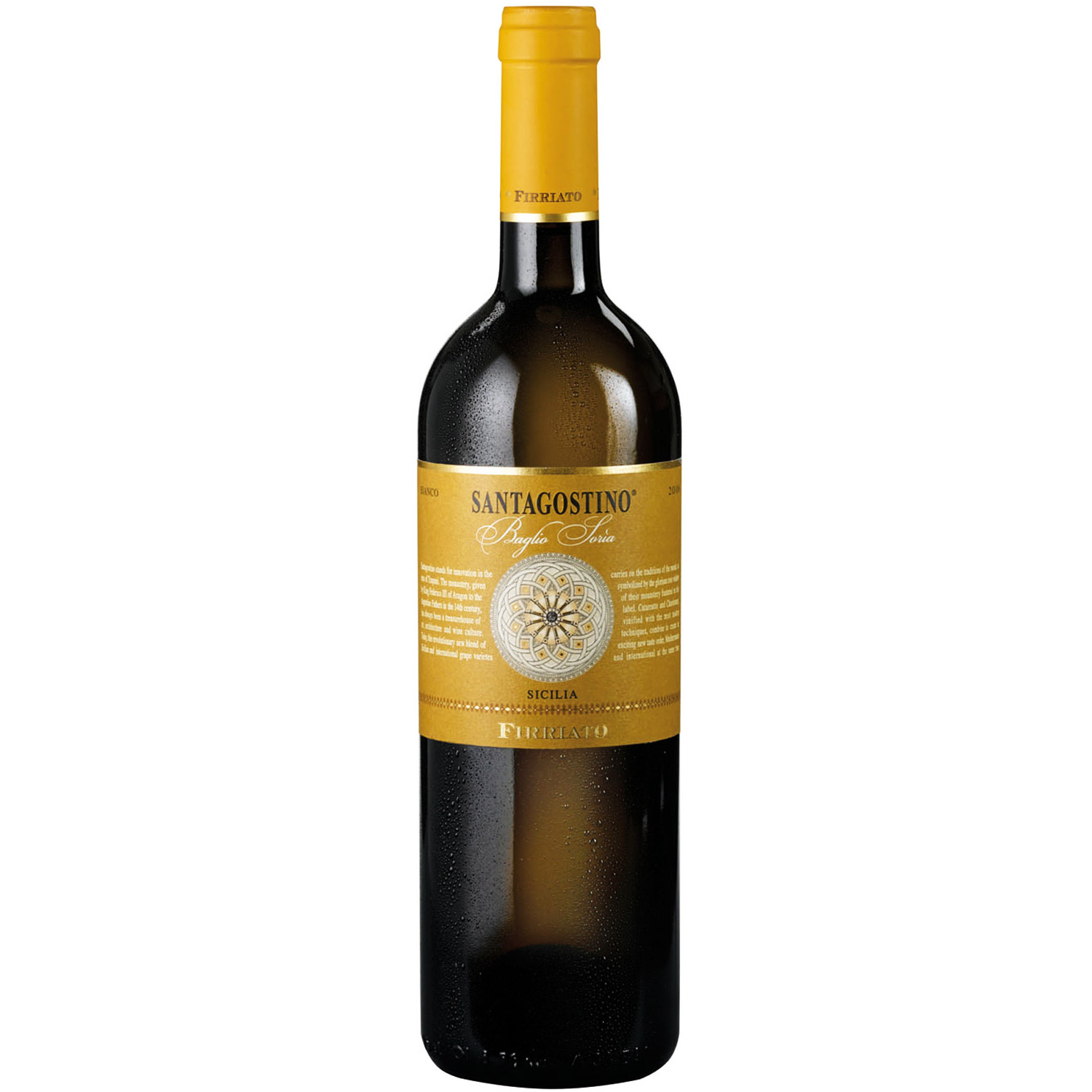 Italienischer Weißwein Firriato Santagostino Bianco Baglio Soria 2019