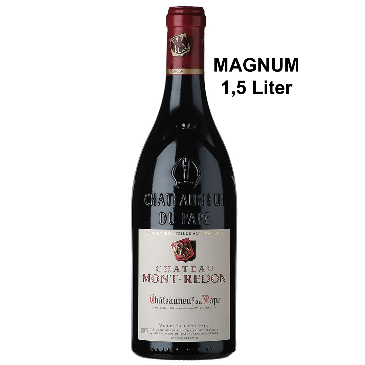 Französischer Rotwein Chateau Mont Redon Chateauneuf du Pape 2015